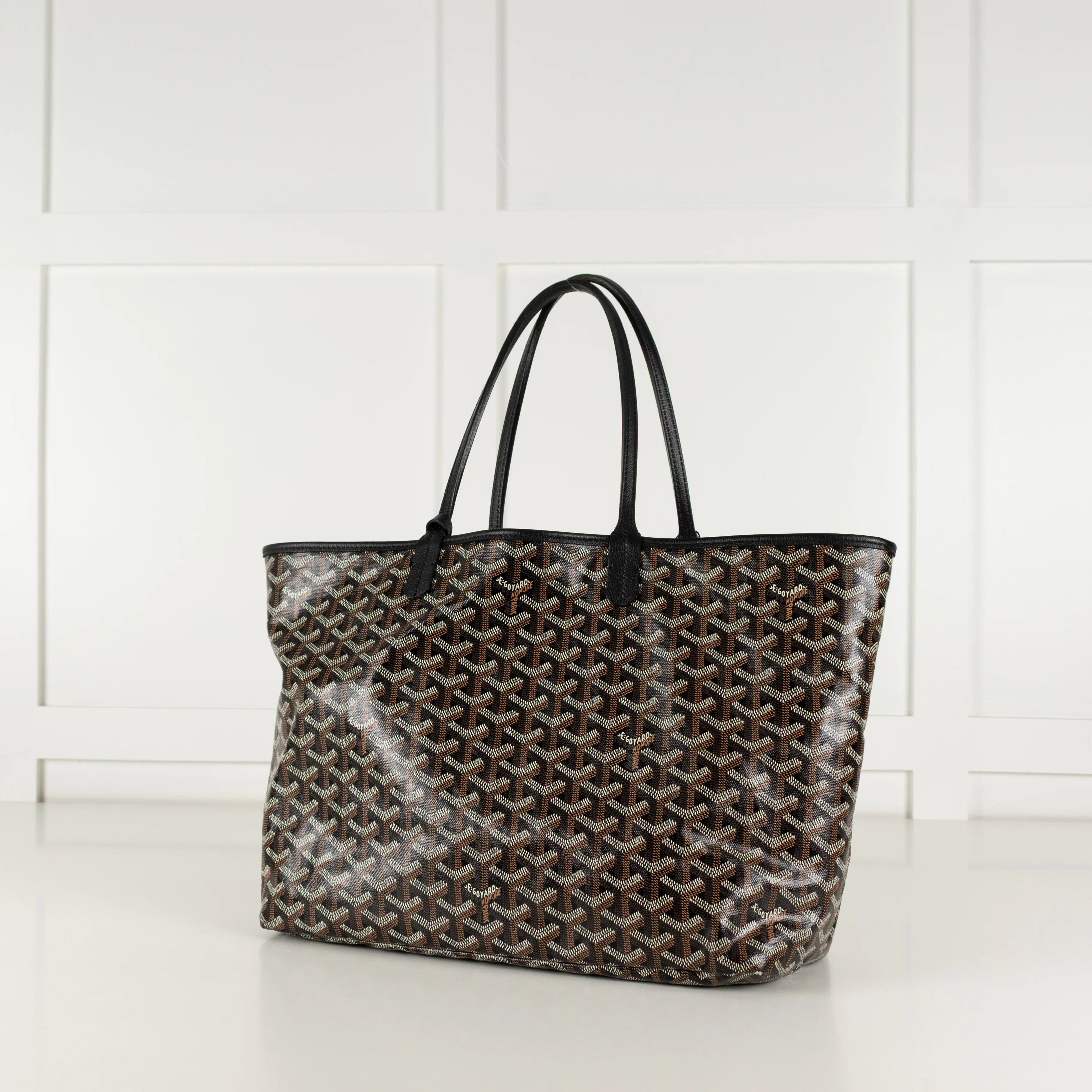 Goyard Black Saint Louis PM Tote Bag - Image 10