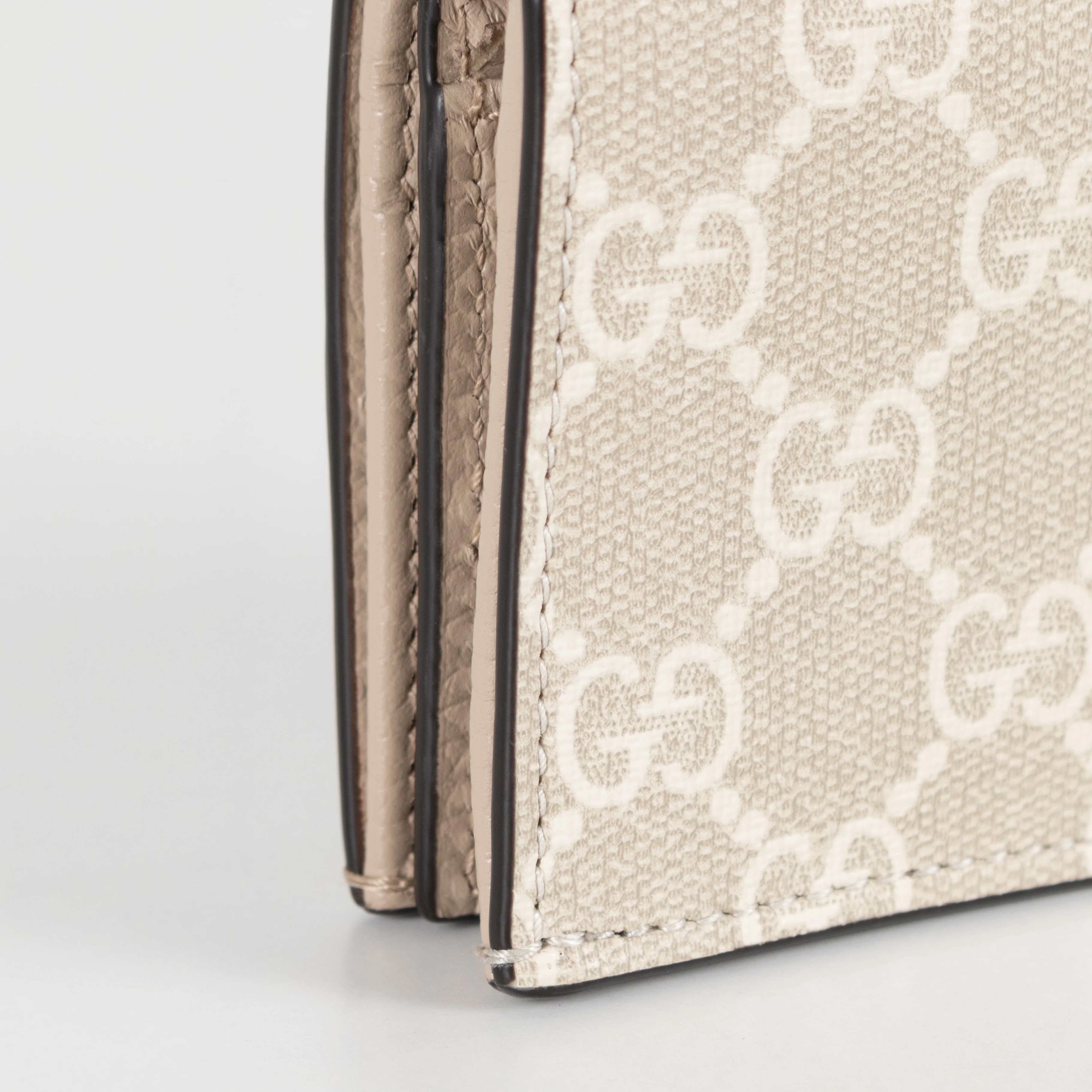 Gucci Bi Color GG Beige Marmont Wallet - Image 11