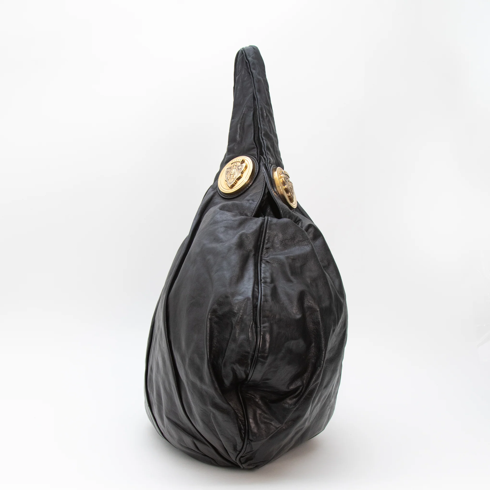 Gucci Black Leather Hysteria Bag - Image 3