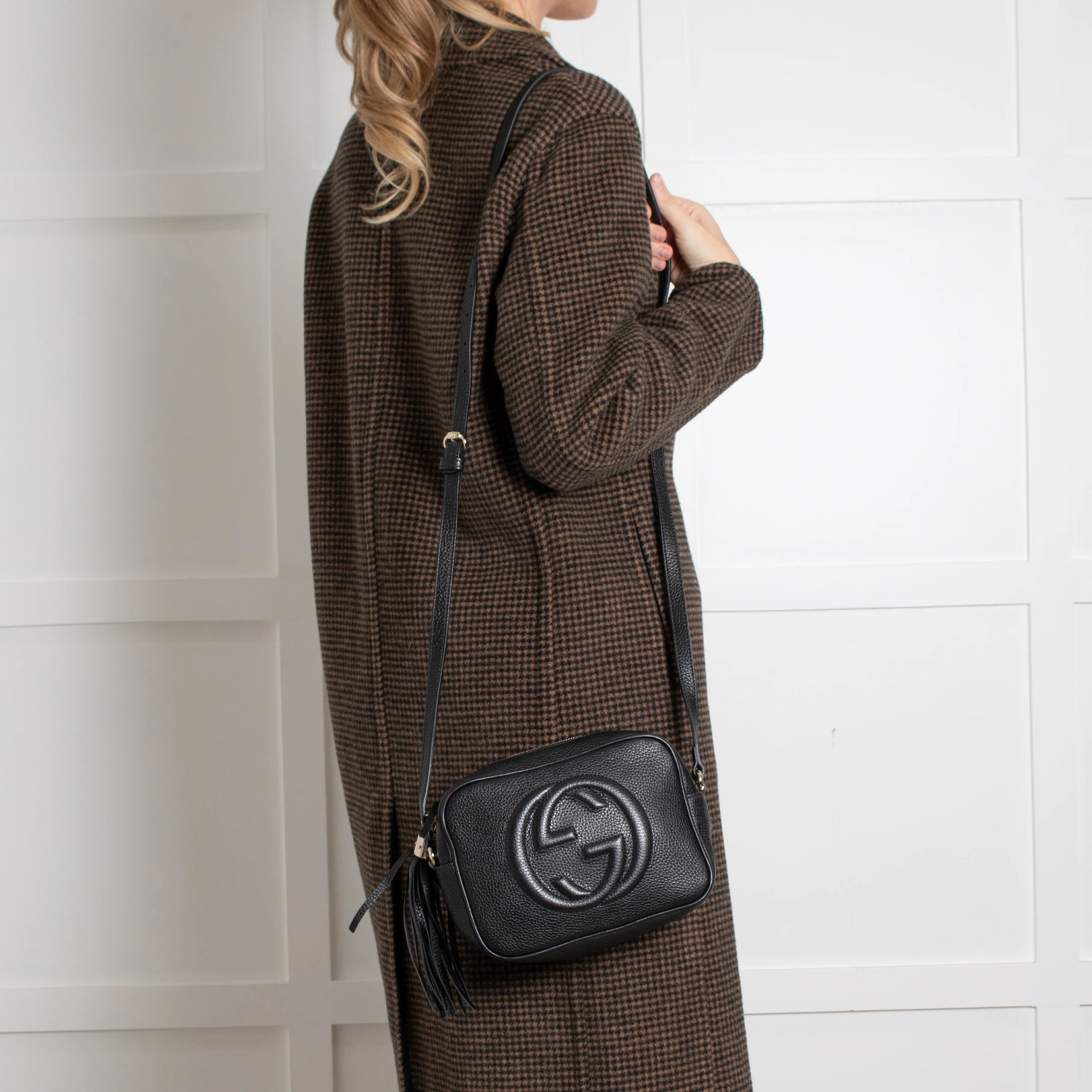 Gucci Black Soho Disco Crossbody Bag - Image 2