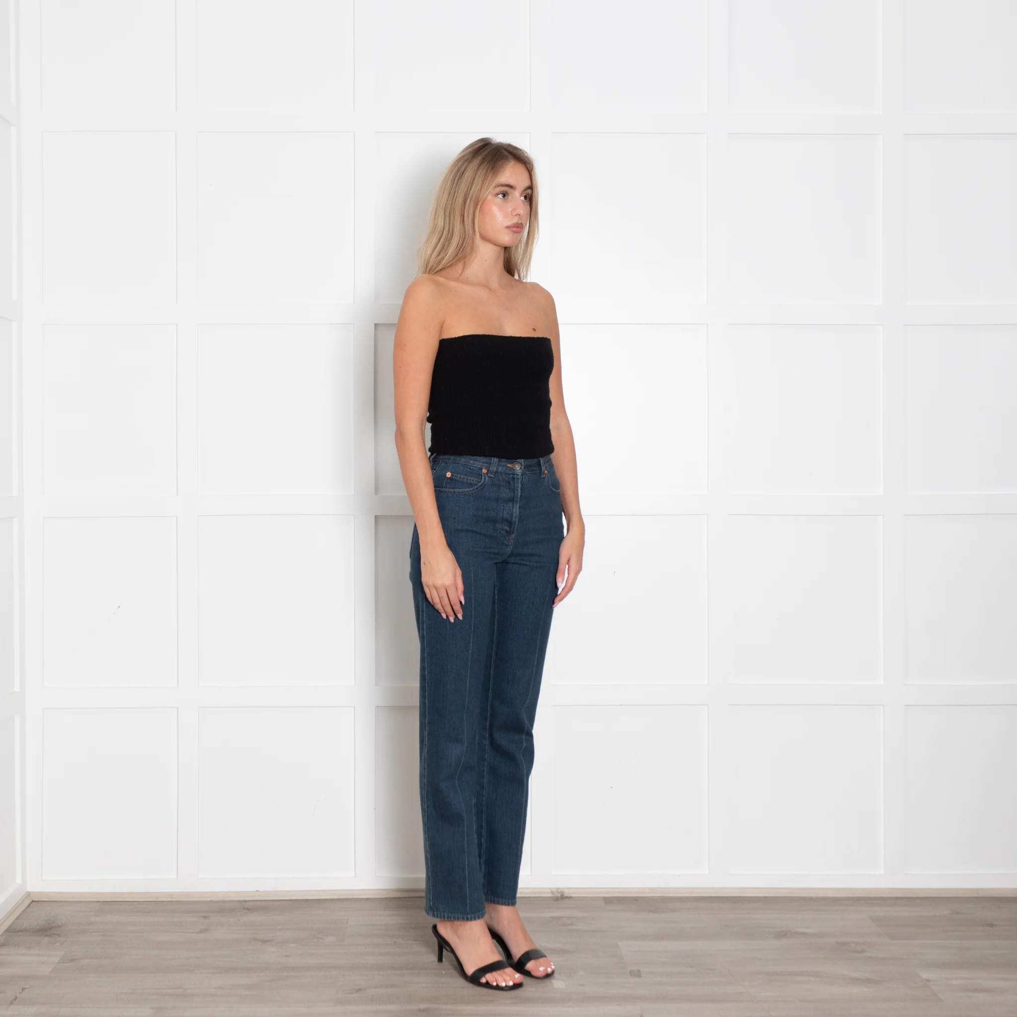 Gucci Blue Denim with Horsebit Detail - Image 7