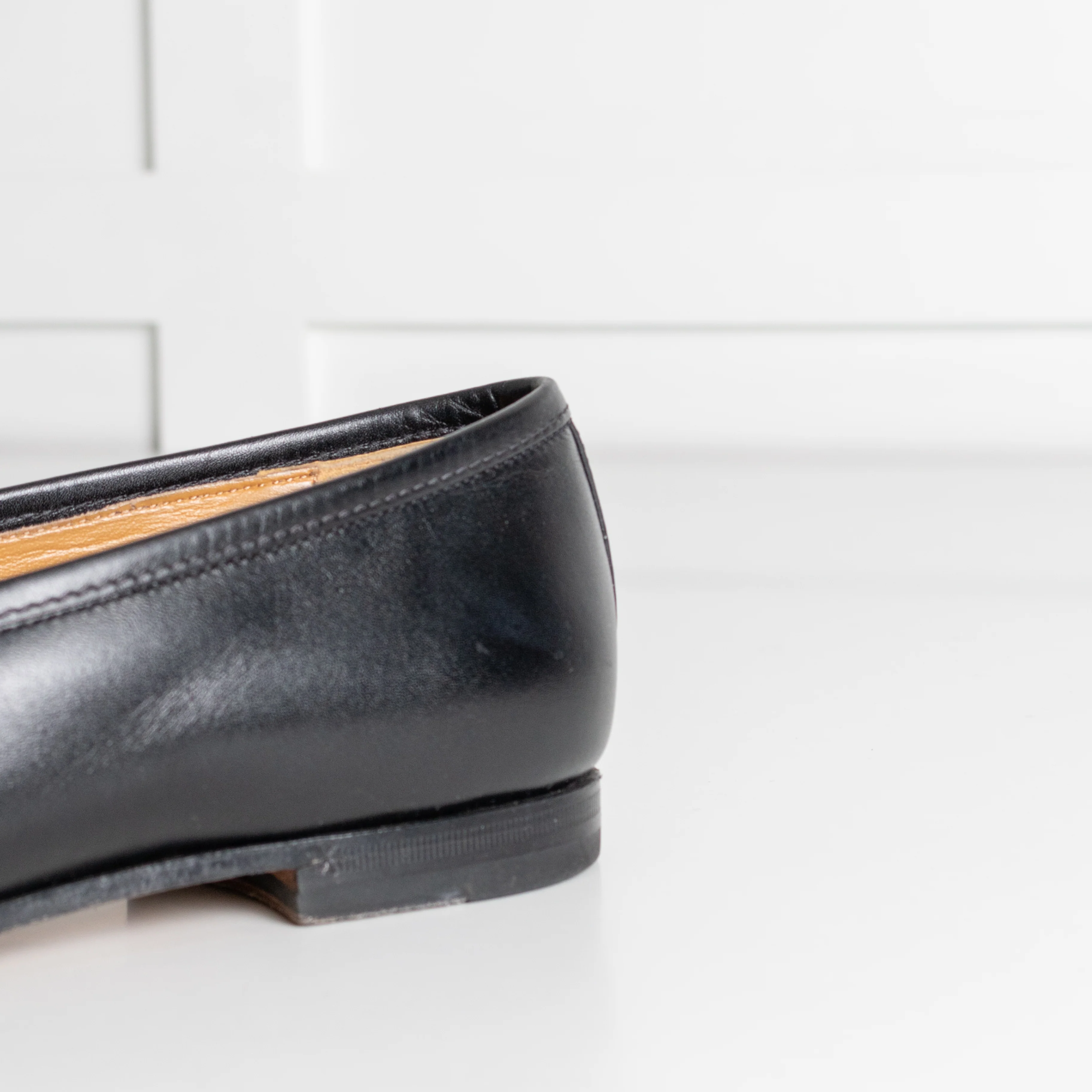 Gucci Jordaan Black Horsebit Leather Loafers - Image 10