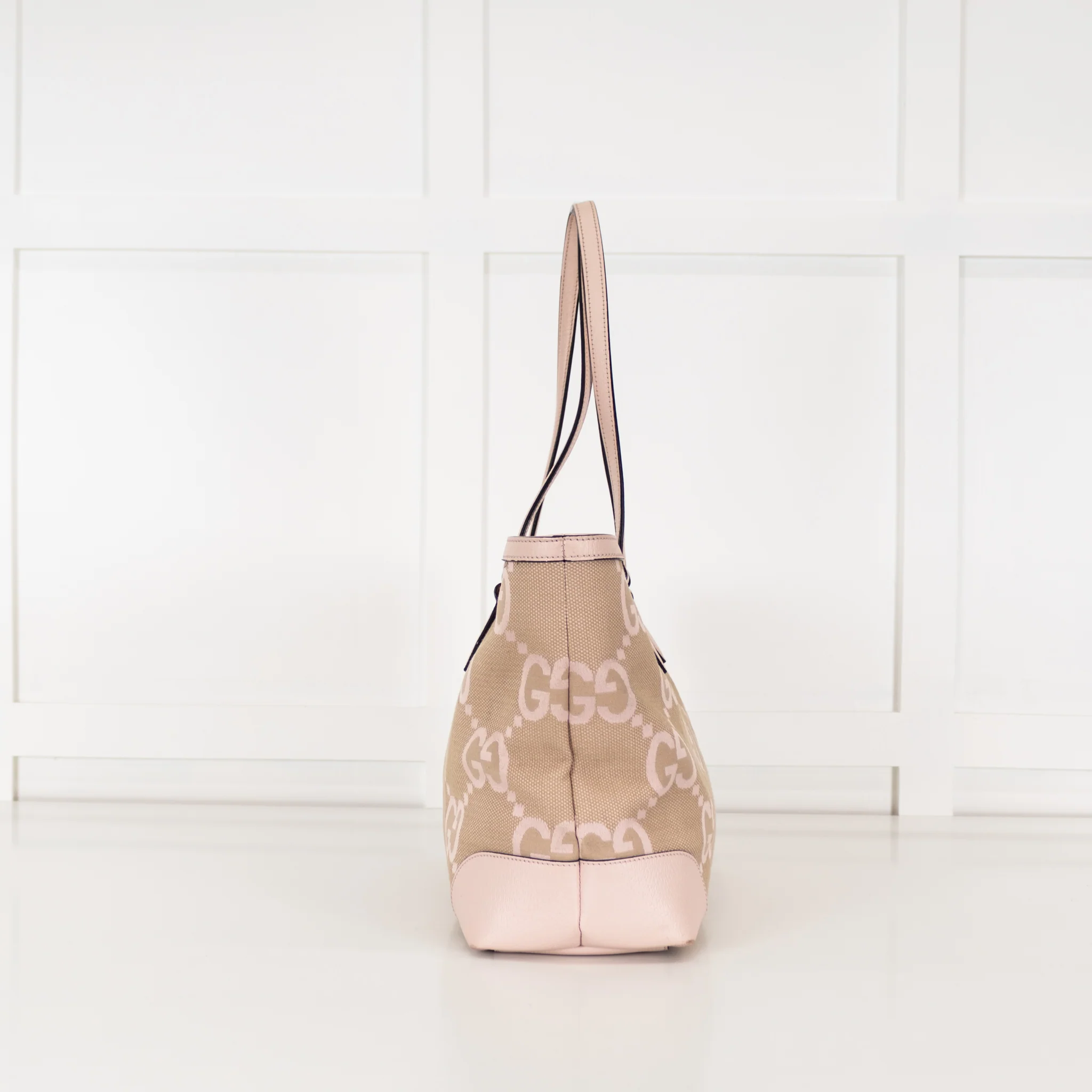 Gucci Pink Ophidia GG Medium Canvas Tote - Image 5