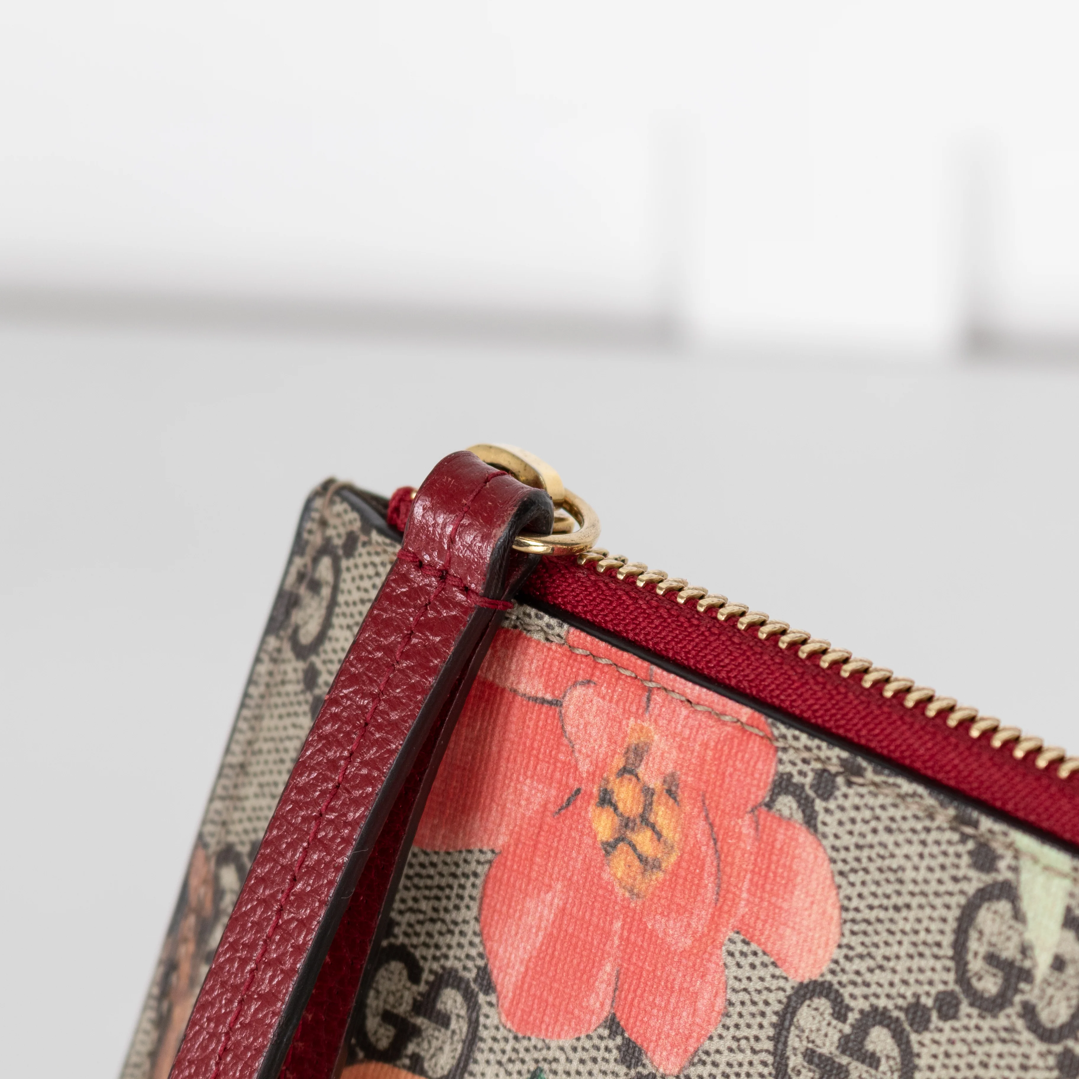 Gucci Supreme Monogram Tian Zip Pouch - Image 9