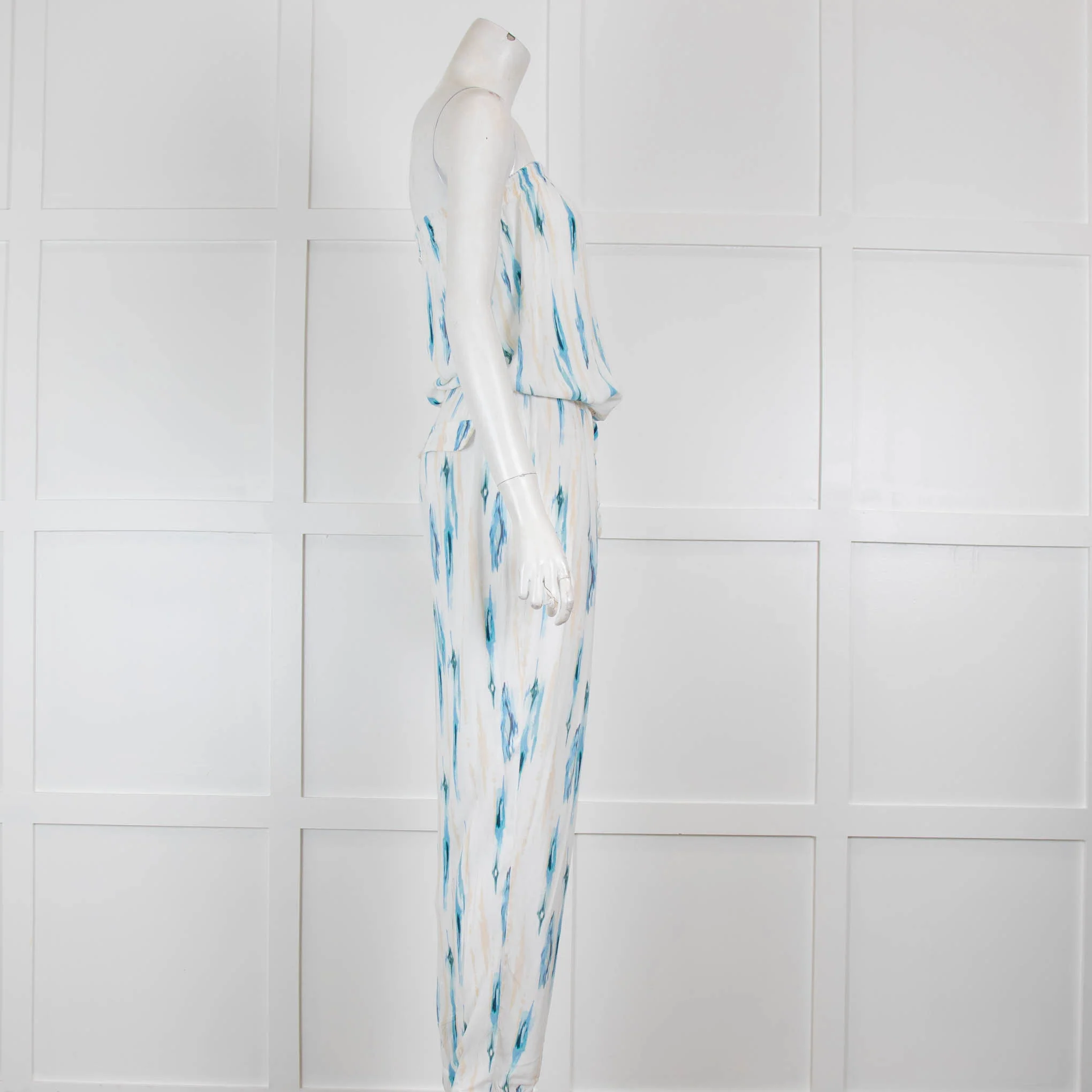 Heidi Klein Patterned Off the Shoulder Jumpsuit - Image 2