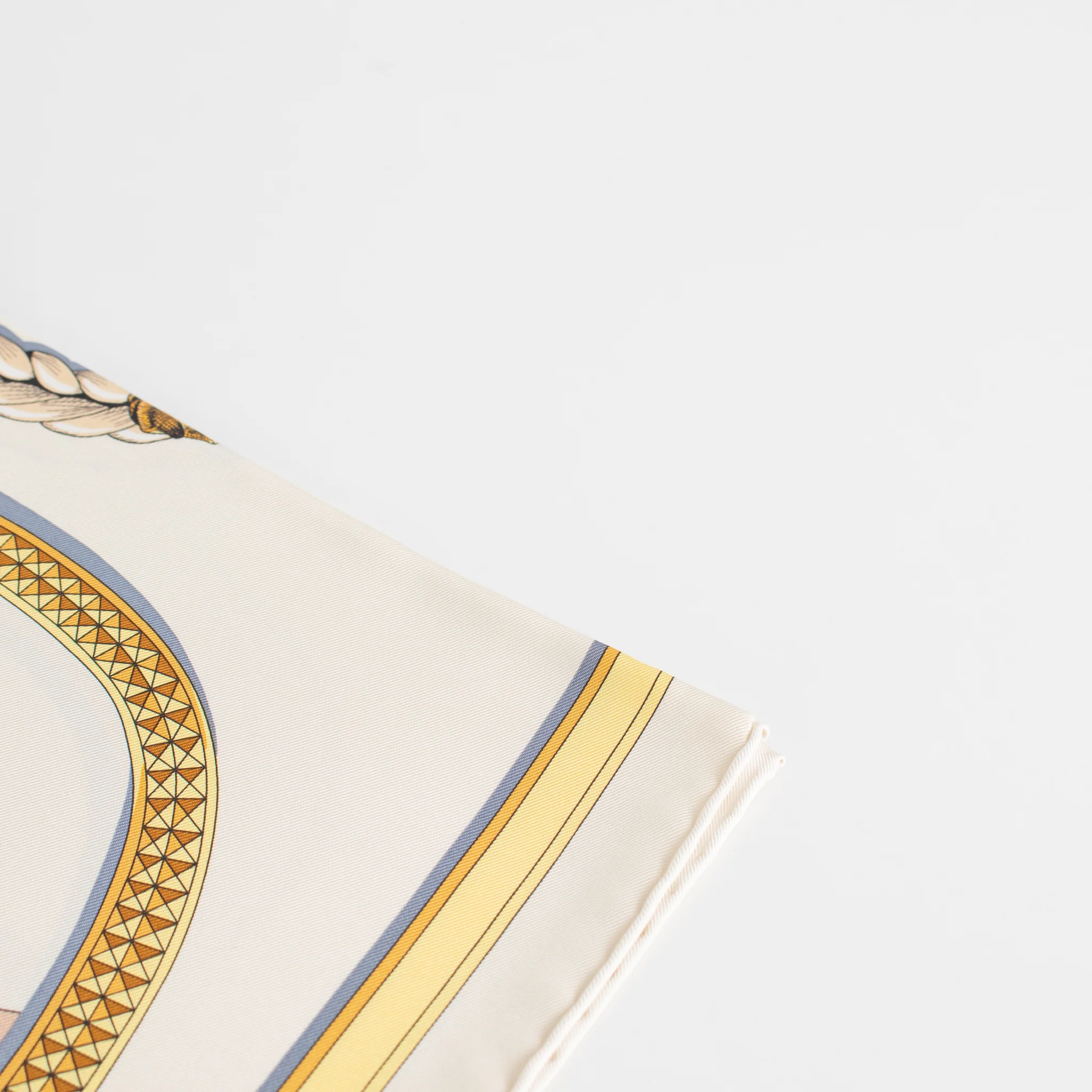 Hermes Cream Silk Apparat Forever Scarf - Image 6