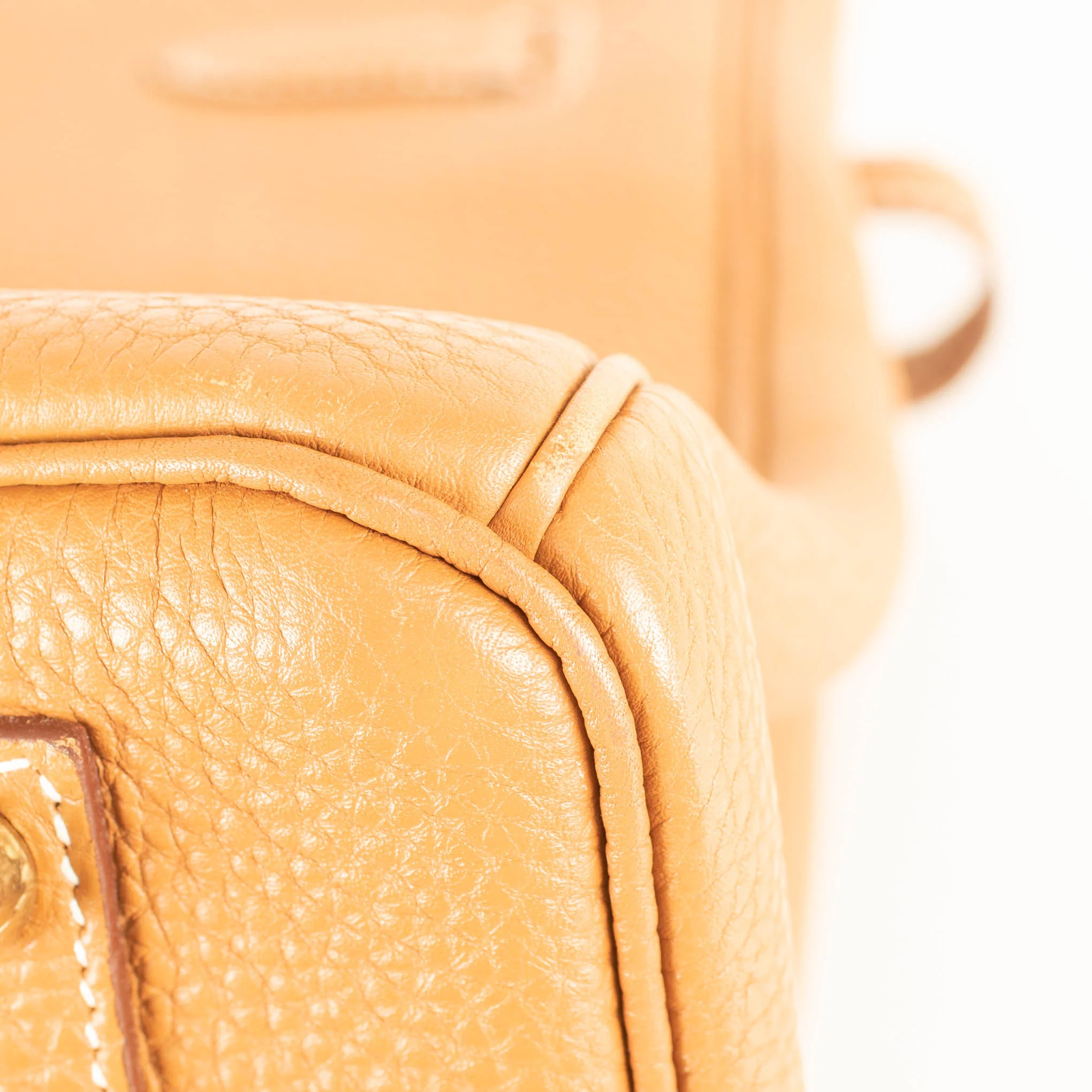 Hermes 35 Birkin Bag Gold Togo Leather Gold Hardware - Image 15