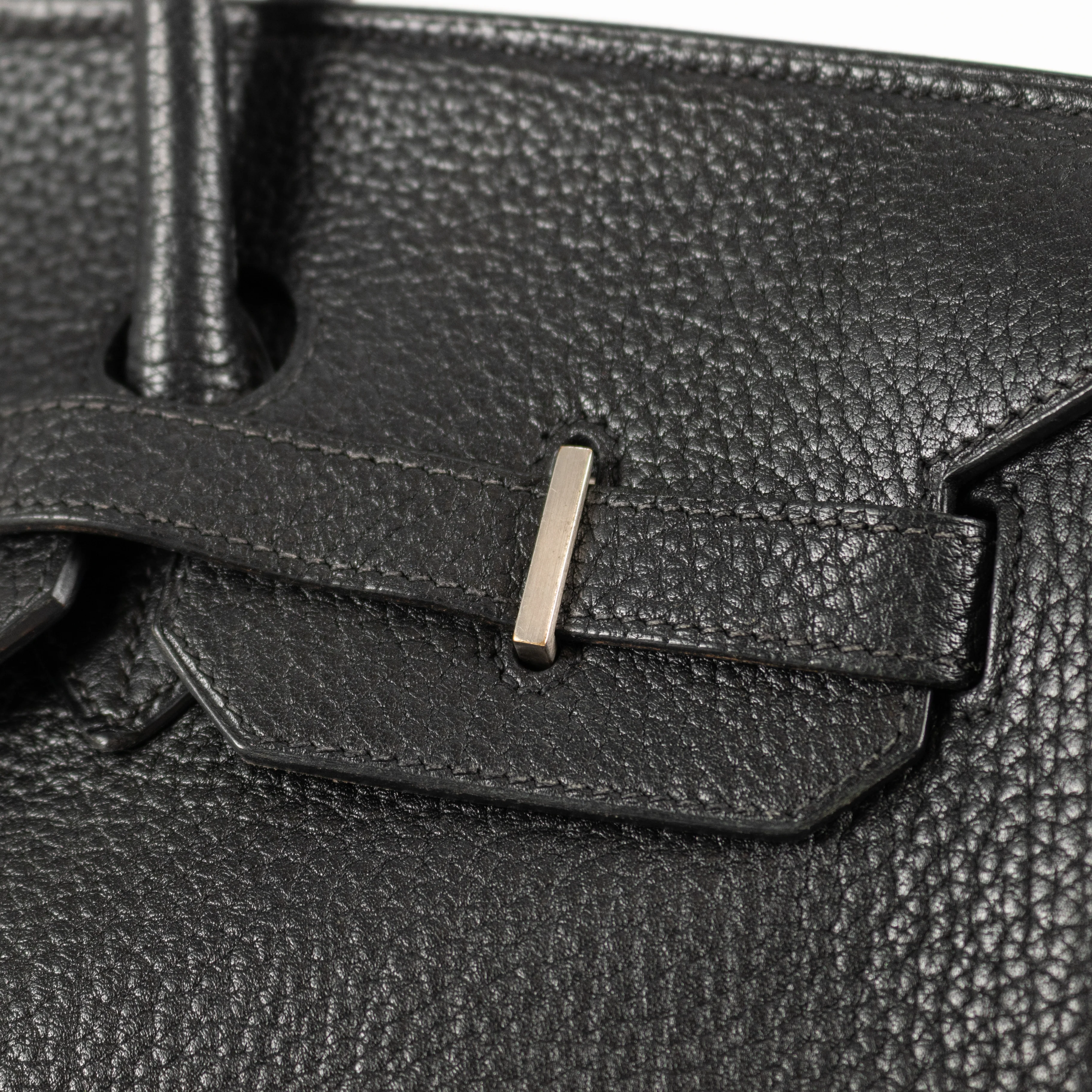 Hermes Noir Togo Leather Birkin 35 - Image 13