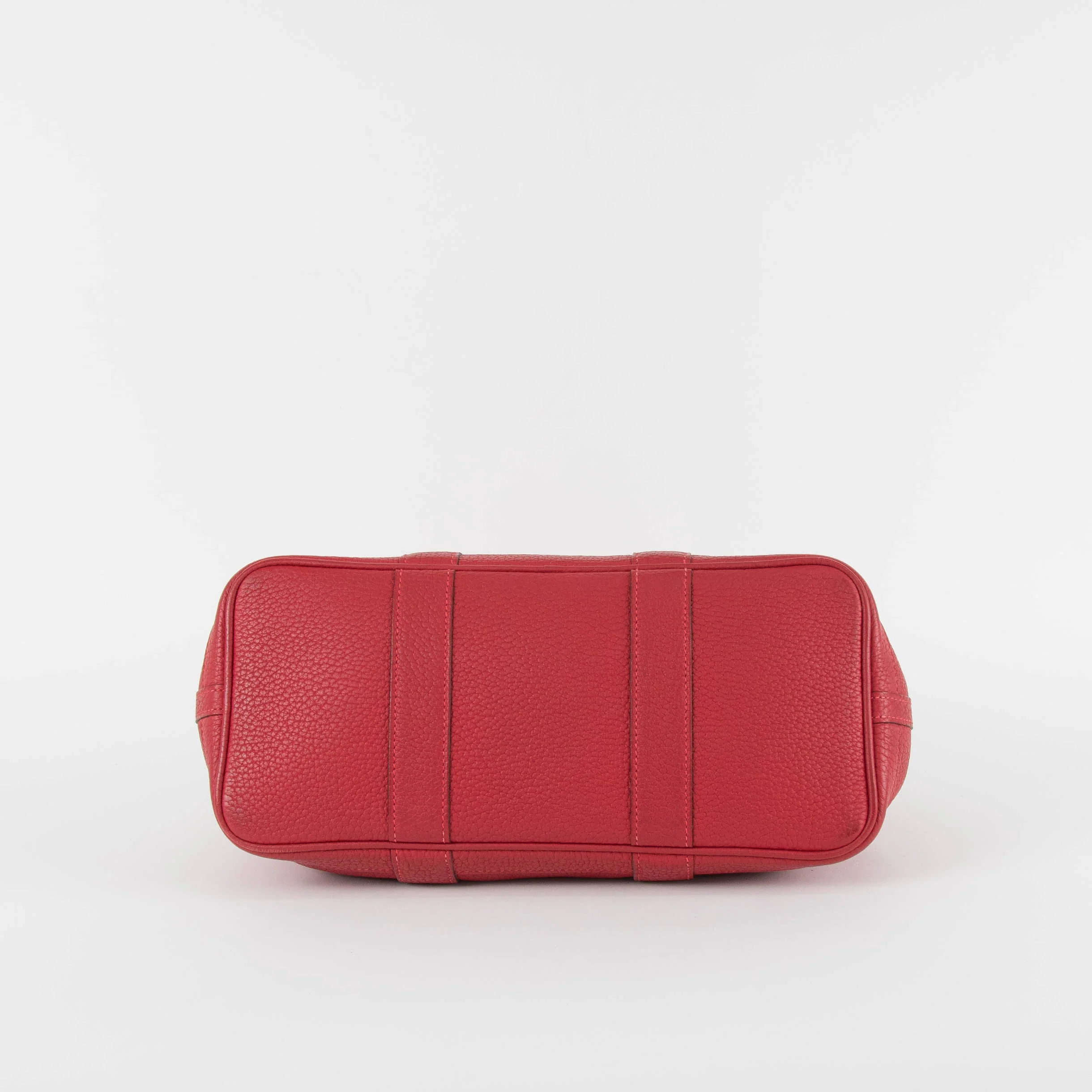 Hermes Rouge Garden Party 30 Togo Leather Bag - Image 7
