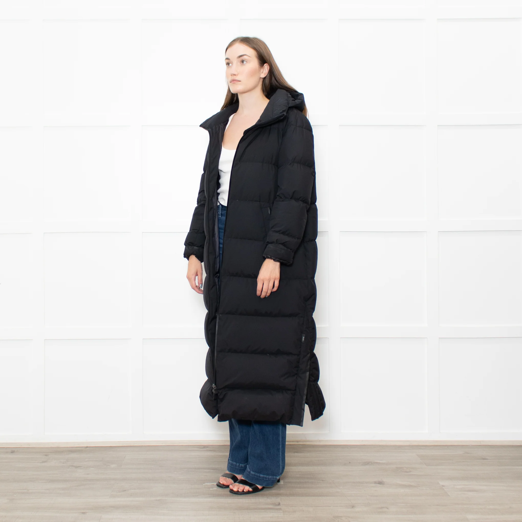 Herno Laminar Long Puffa Coat - Image 3
