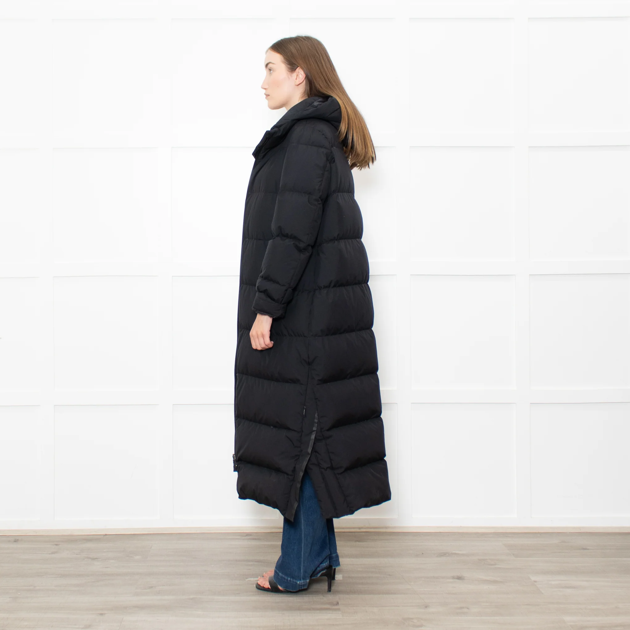 Herno Laminar Long Puffa Coat - Image 4
