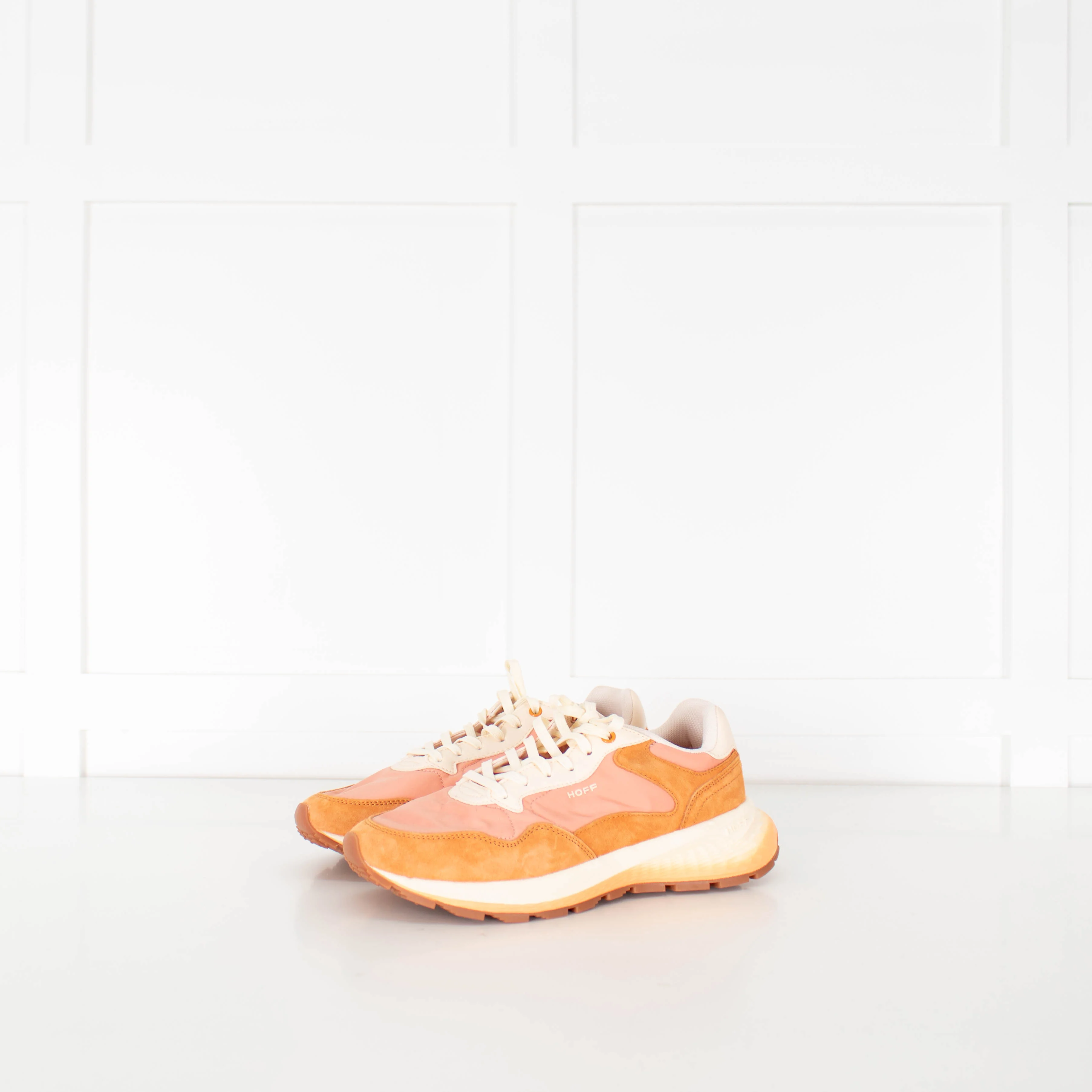 HOFF Orange Suede Trainers