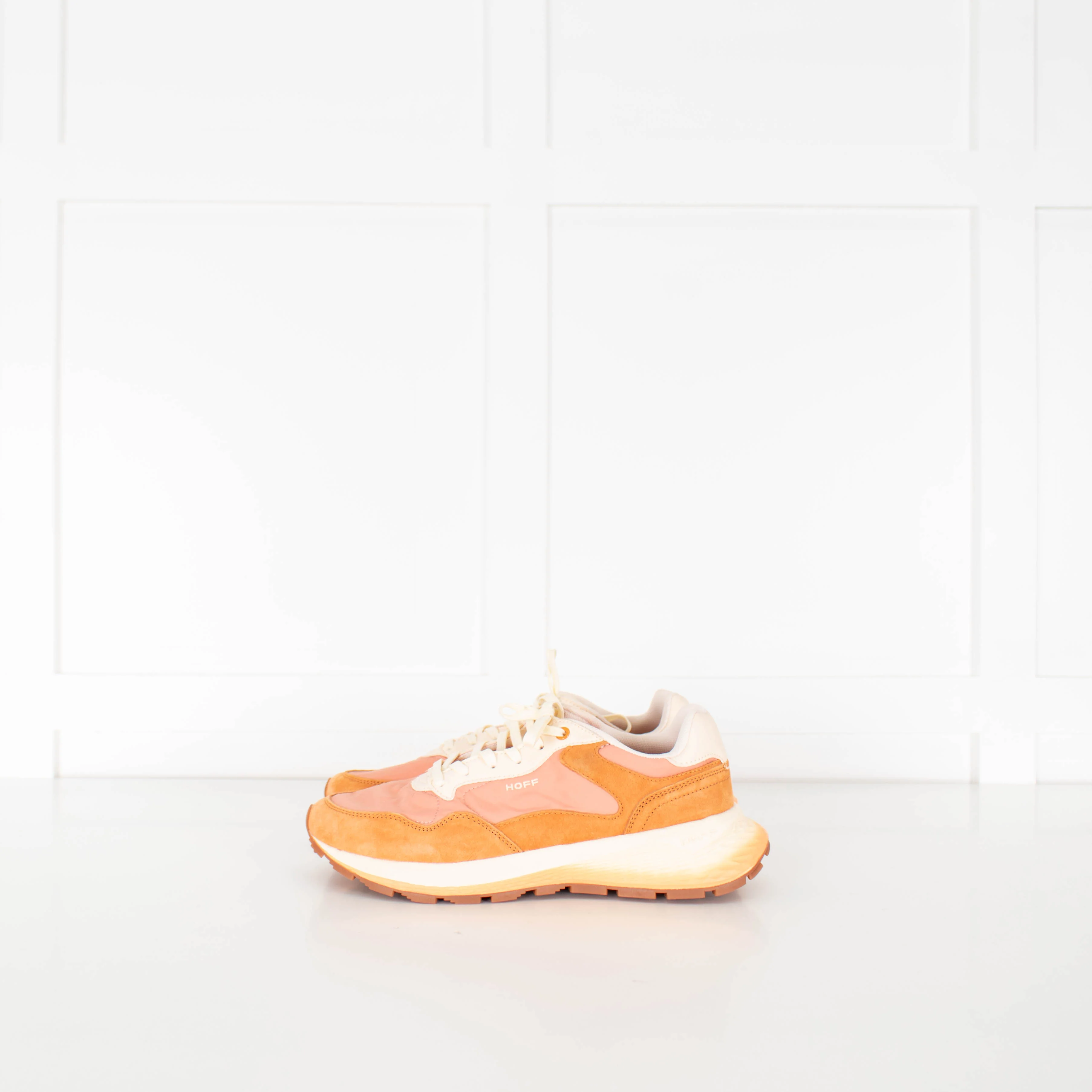 HOFF Orange Suede Trainers - Image 4