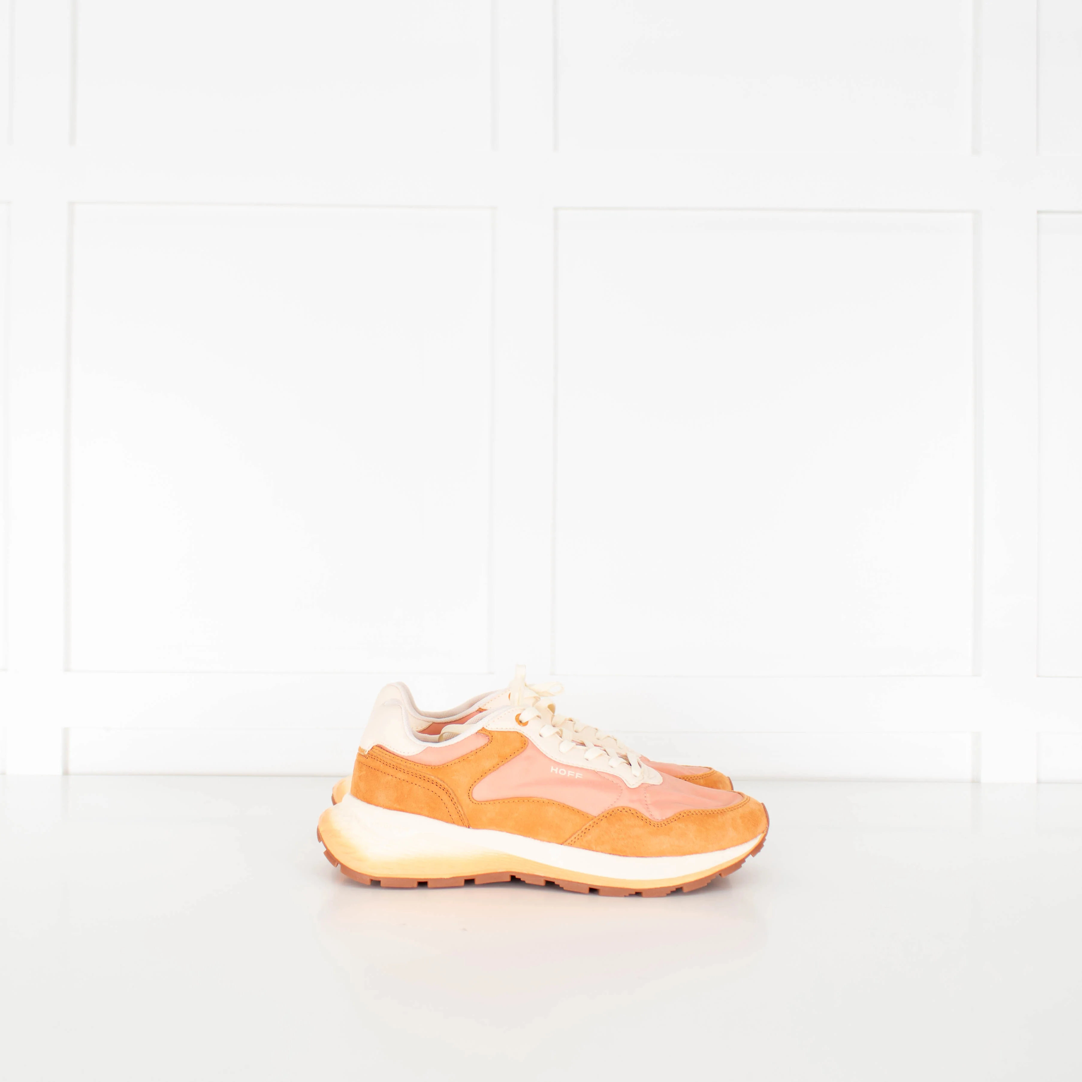 HOFF Orange Suede Trainers - Image 6