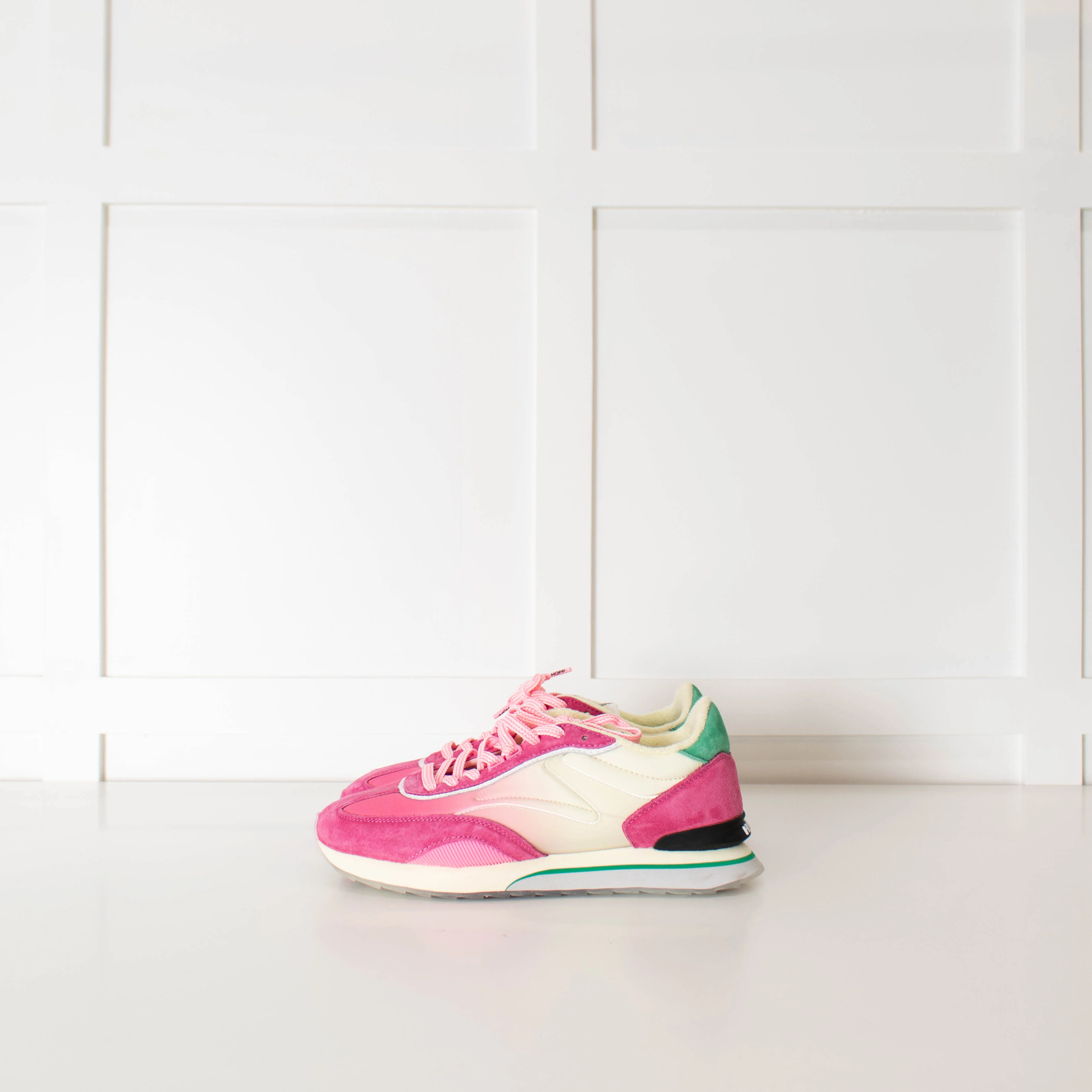 HOFF Pink Suede Trainers - Image 4