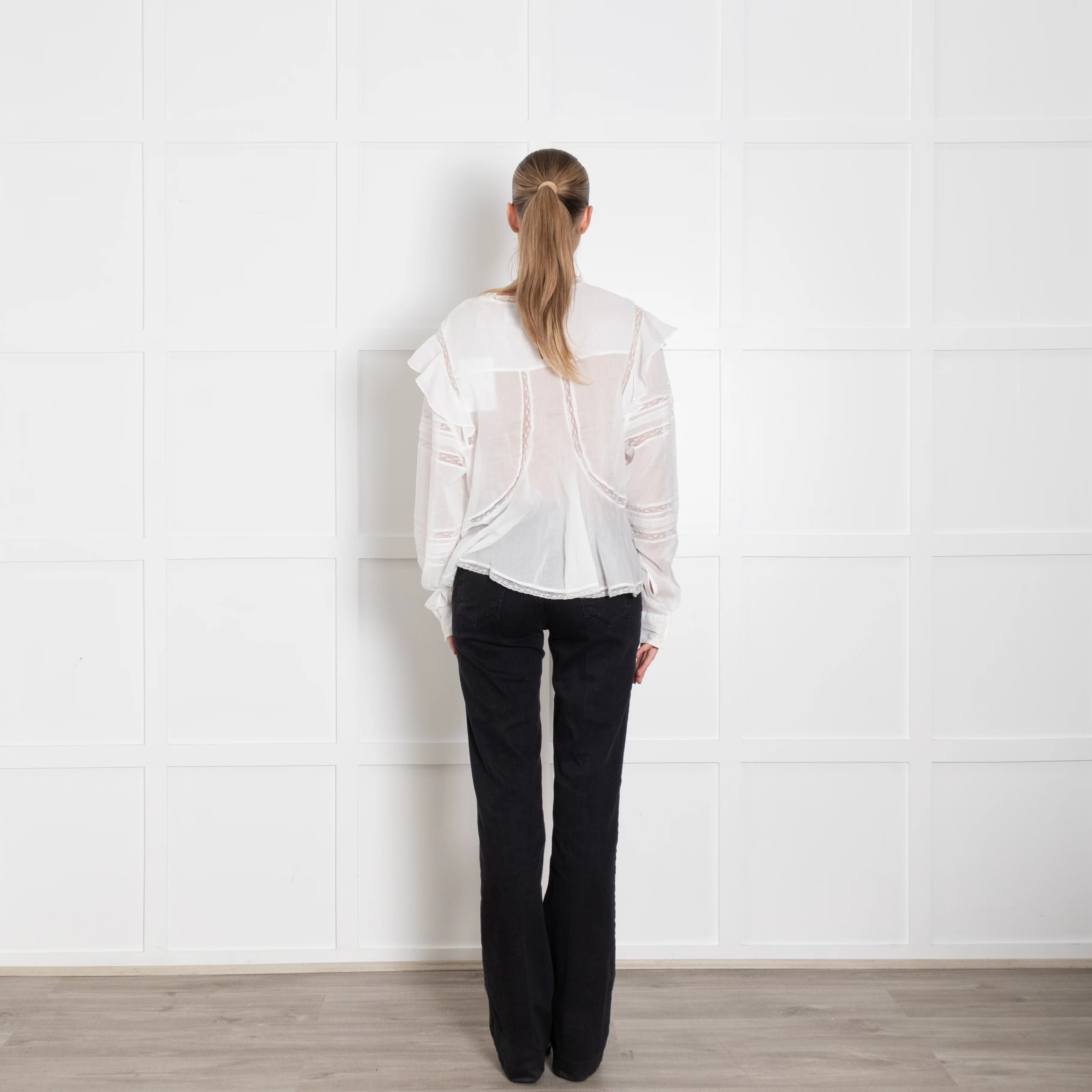 Isabel Marant Etoile Ganaei White Blouse - Image 5