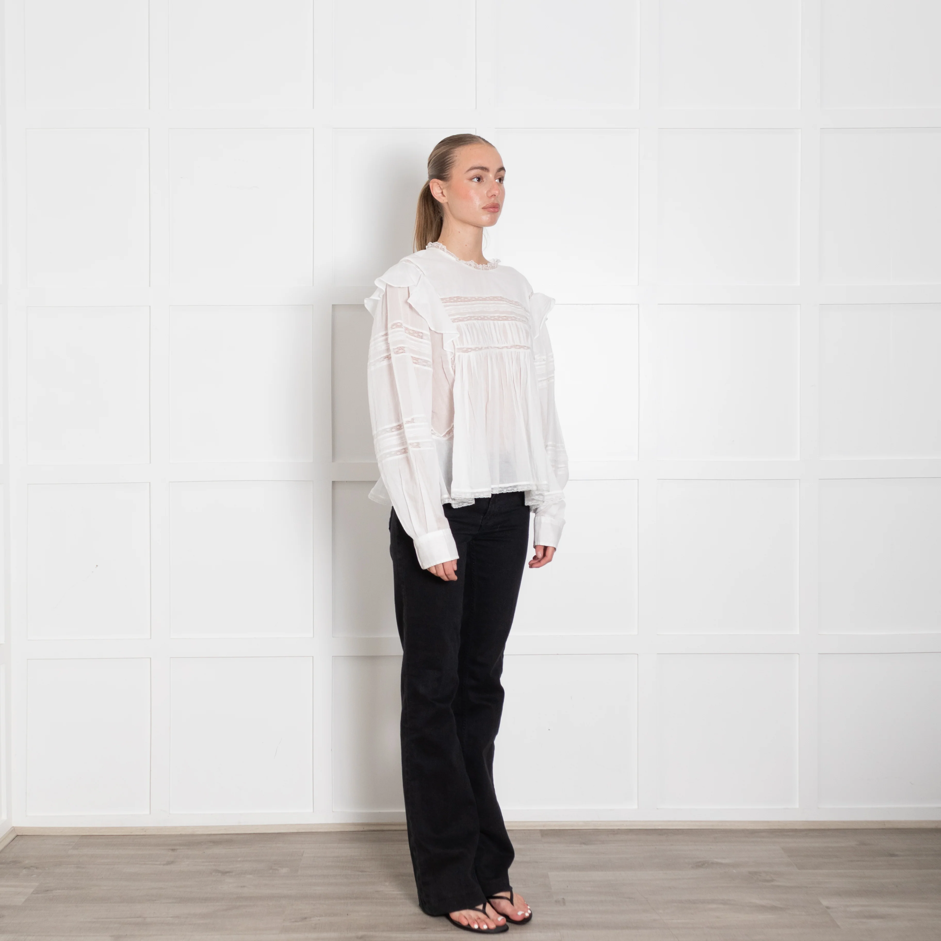 Isabel Marant Etoile Ganaei White Blouse - Image 7