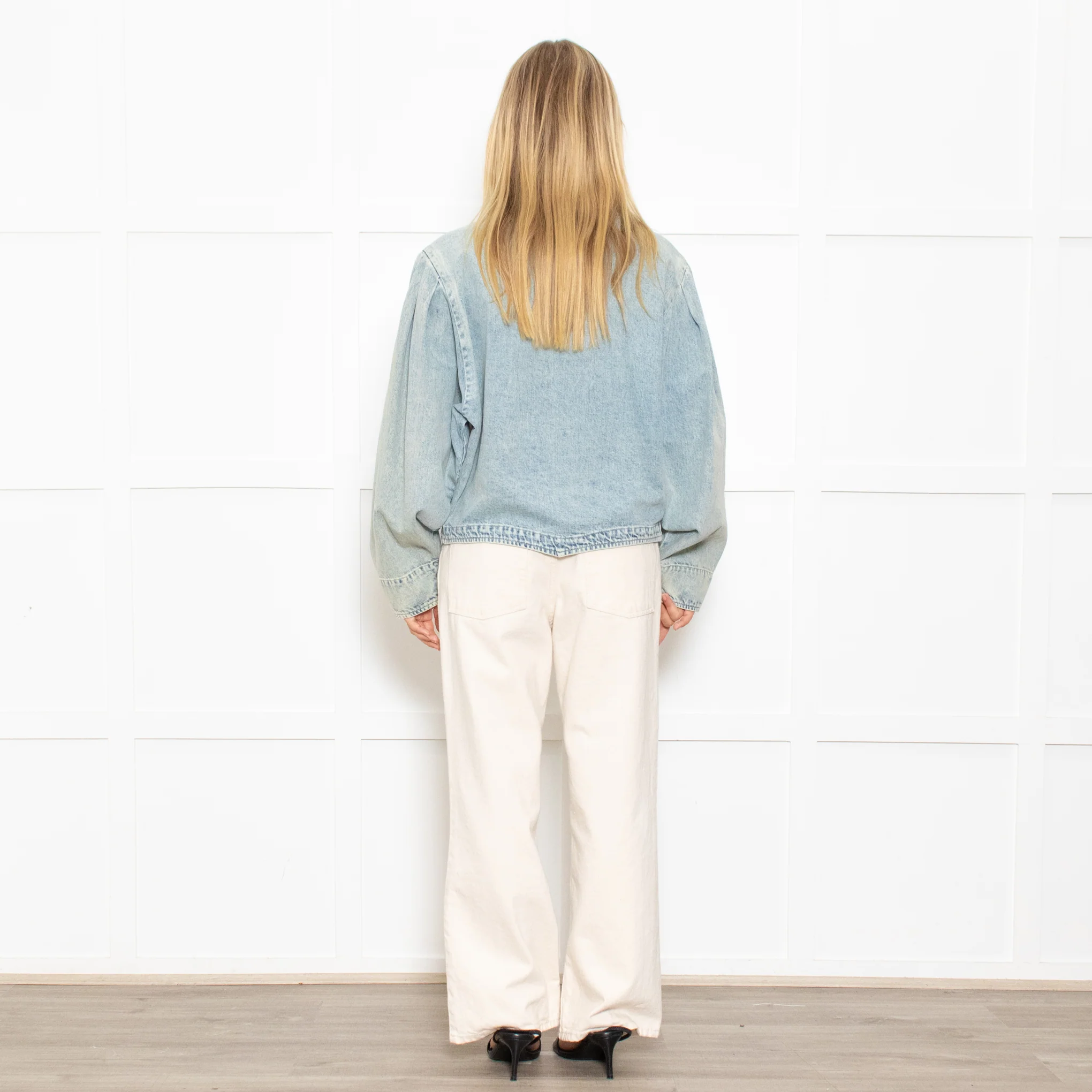 Isabel Marant Pauline Pale Denim Jacket - Image 5