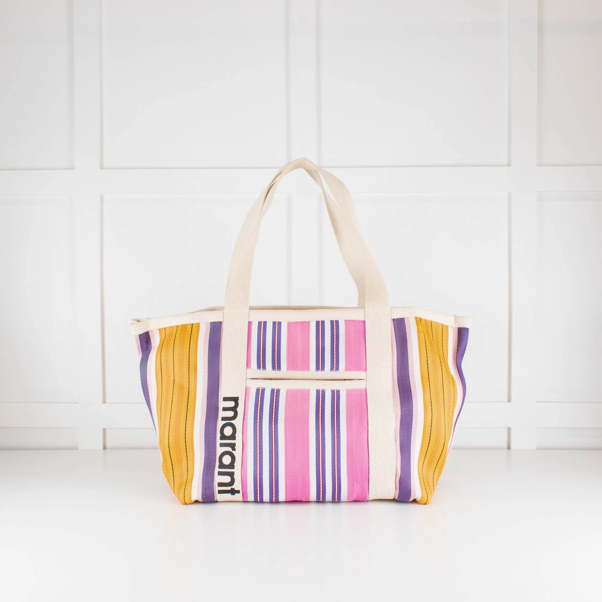 Isabel Marant Pink and Blue Darwen Tote