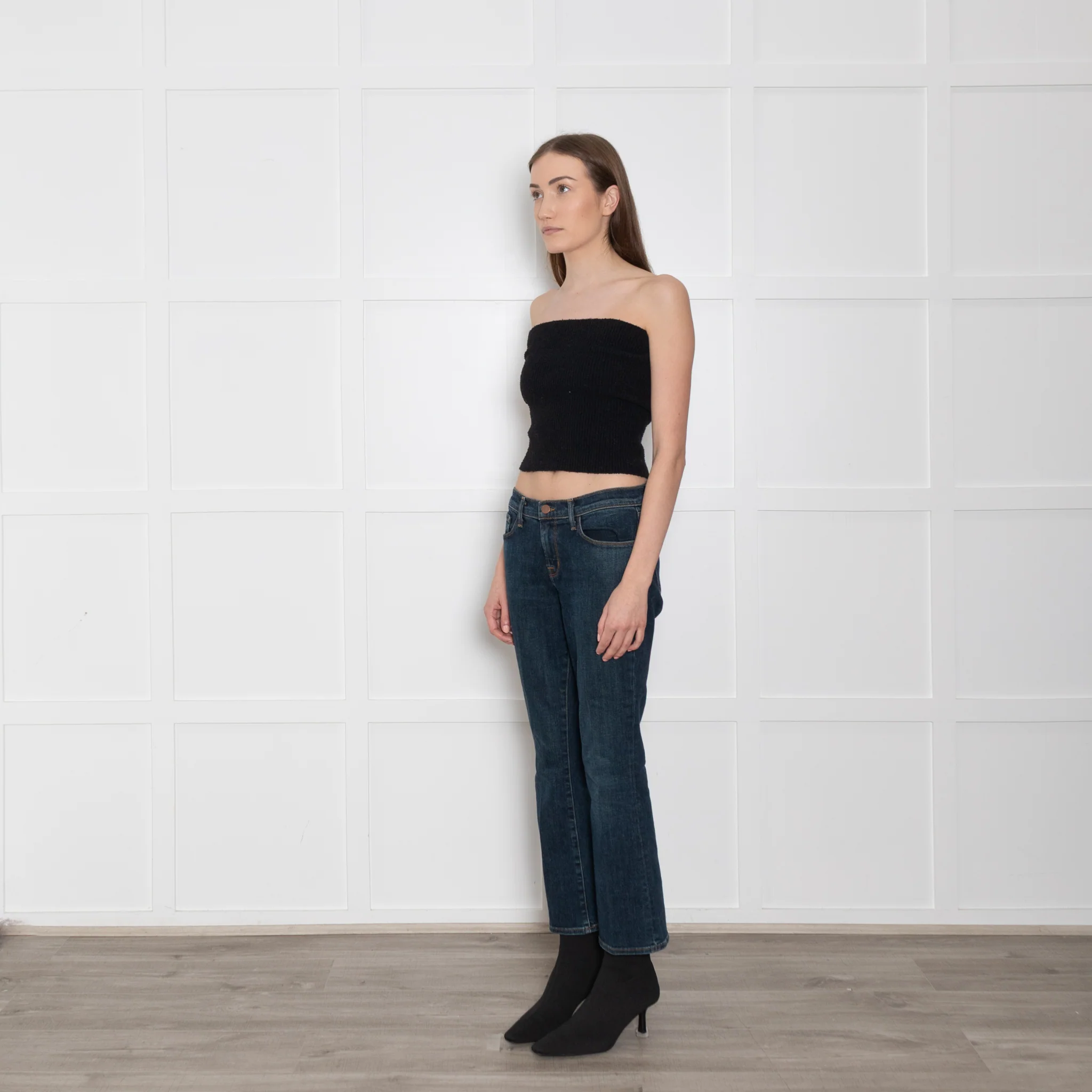 J Brand Dark Wash Selena Boot Cut Jeans - Image 3