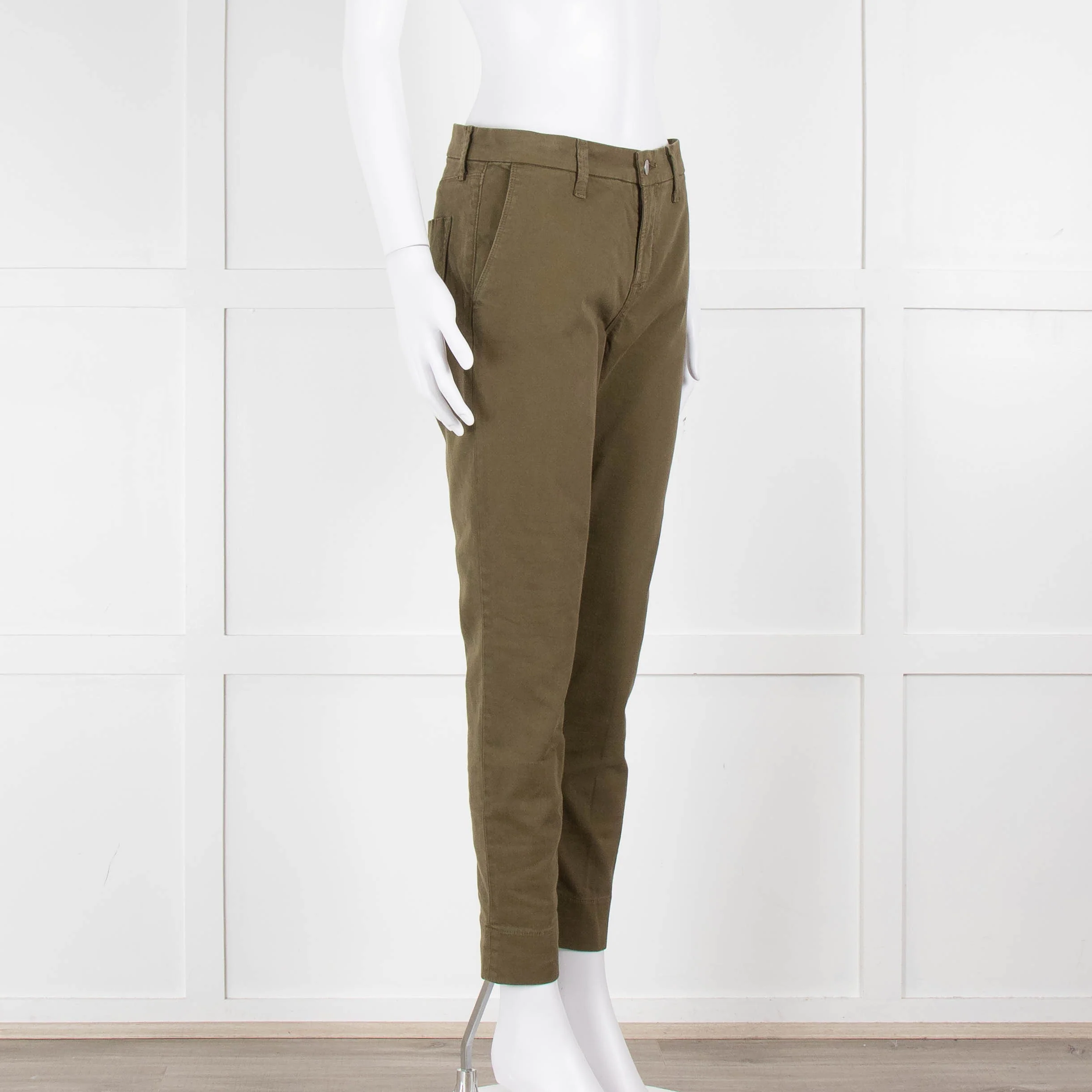J Brand Khaki Trousers - Image 2