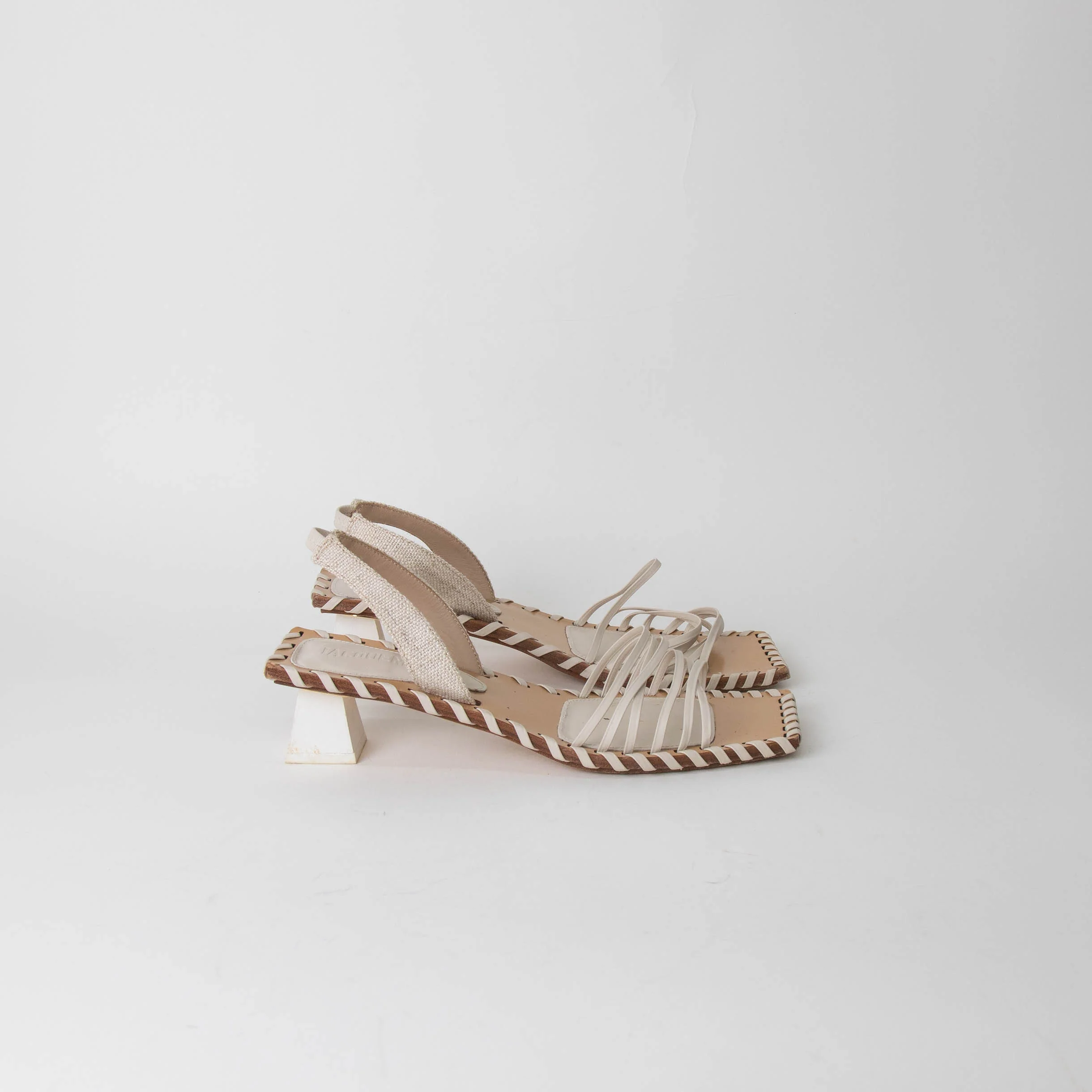 Jacquemus Off White Valerie Sandals - Image 6