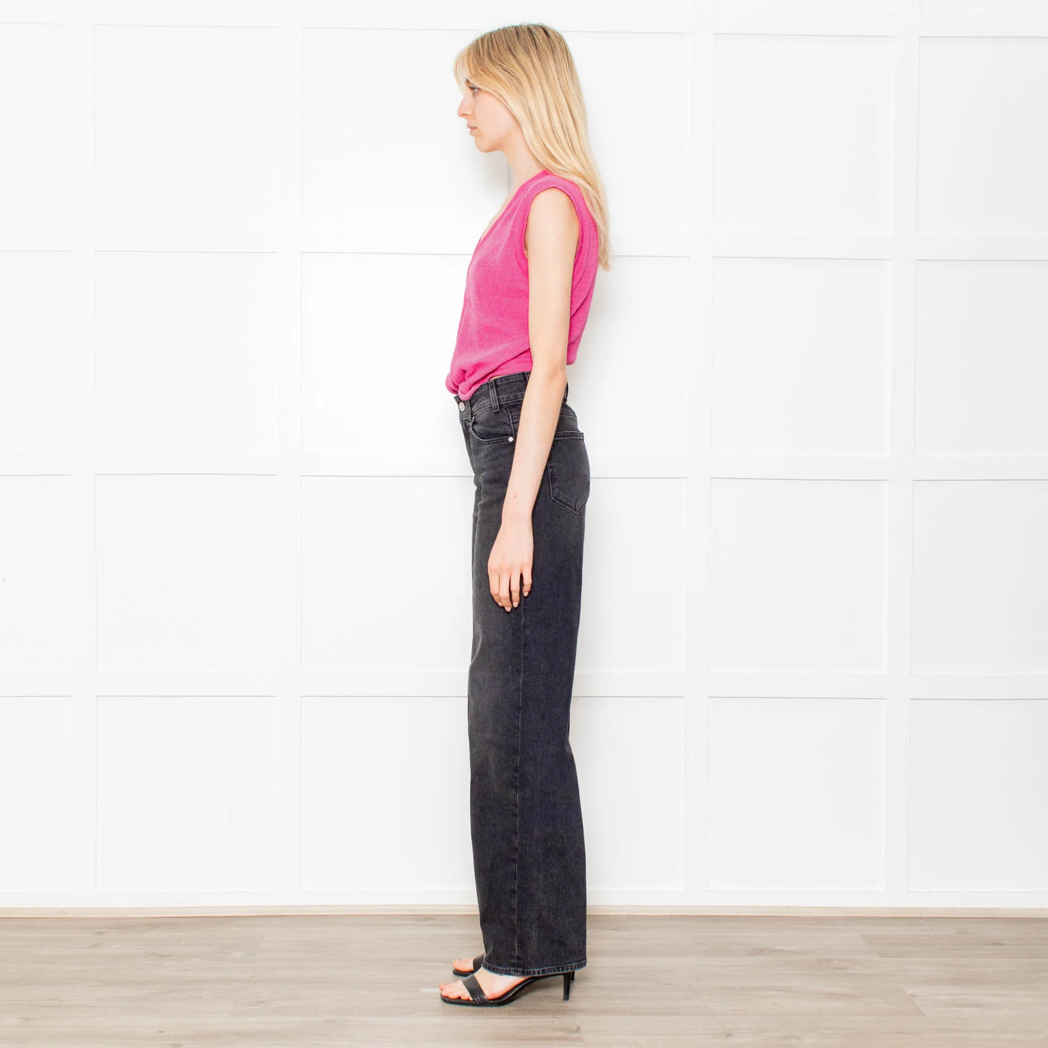Jacquemus Pink Knitted Twist Front Vest - Image 4