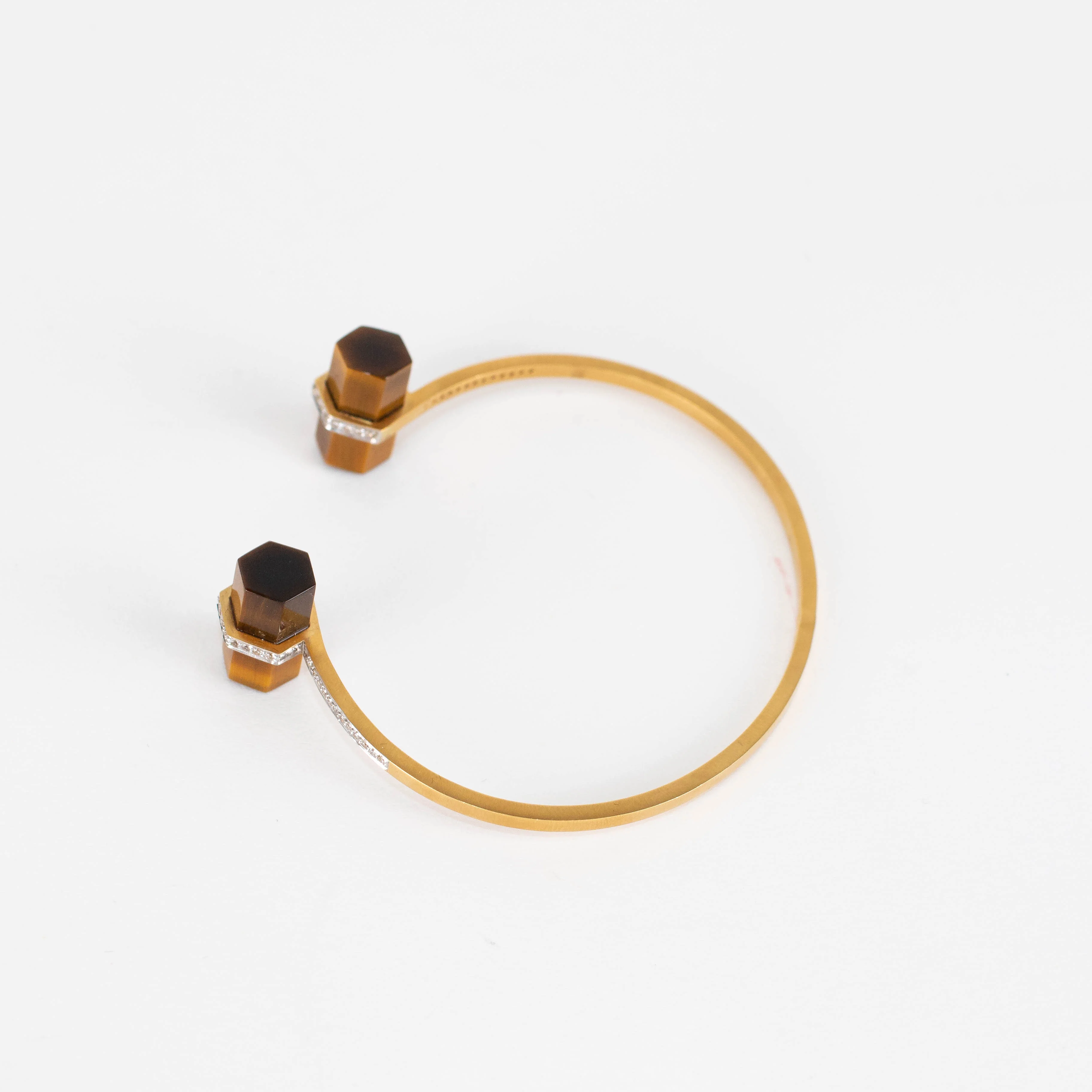 Jade Jagger Tigers Eye Rocktagon Bracelet with Diamonds - Image 5