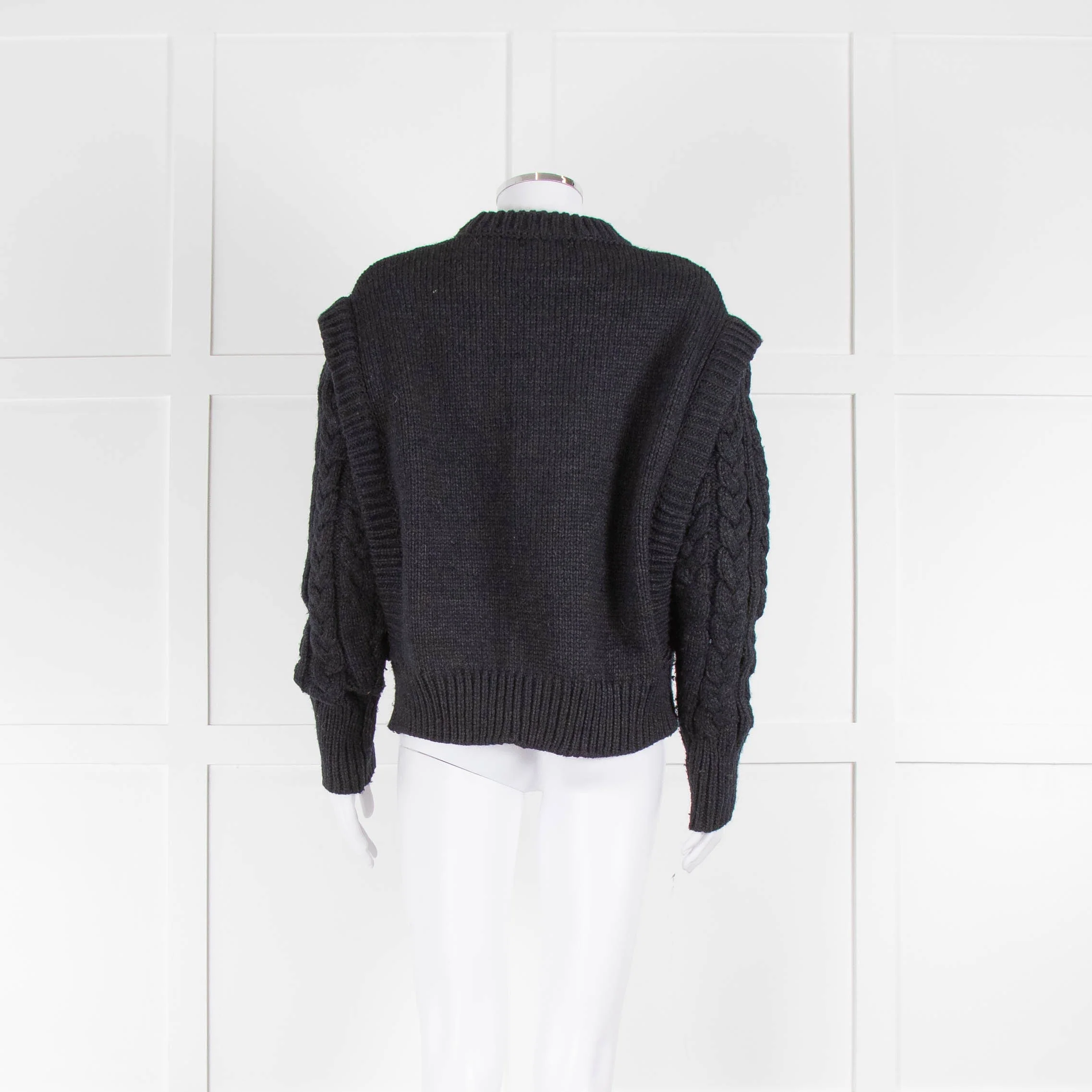 Jakke Billy Charcoal Grey Jumper - Image 3