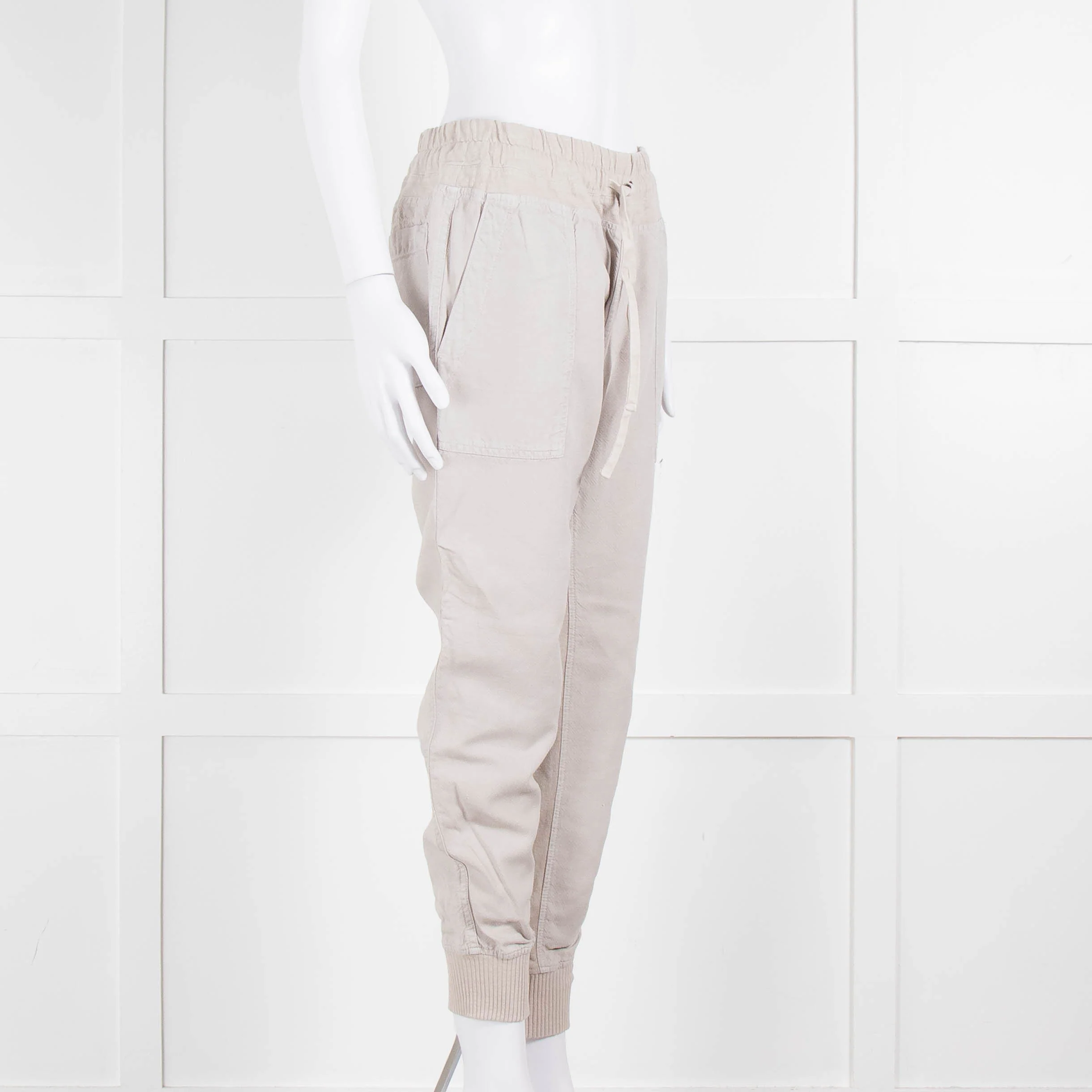 James Perse Grey Joggers - Image 2