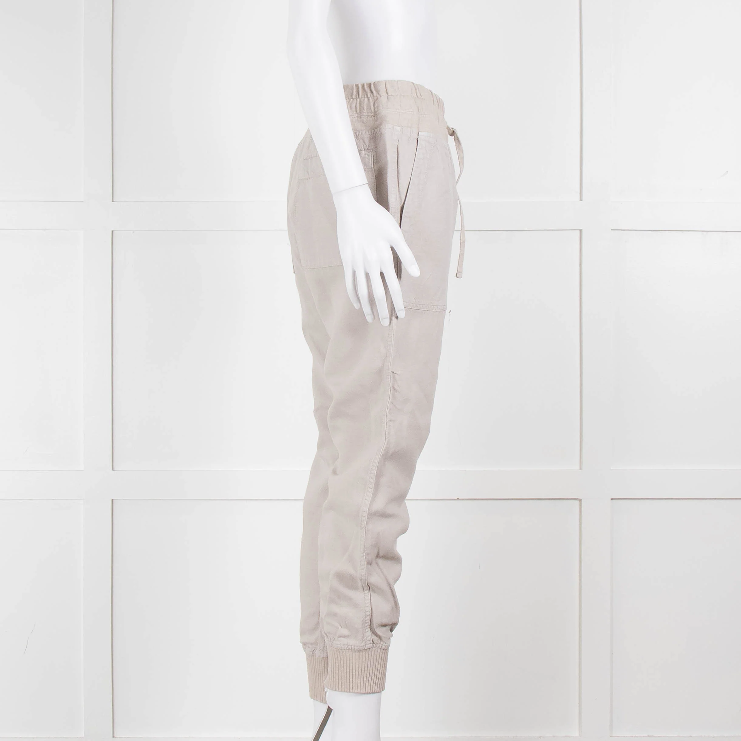 James Perse Grey Joggers - Image 3