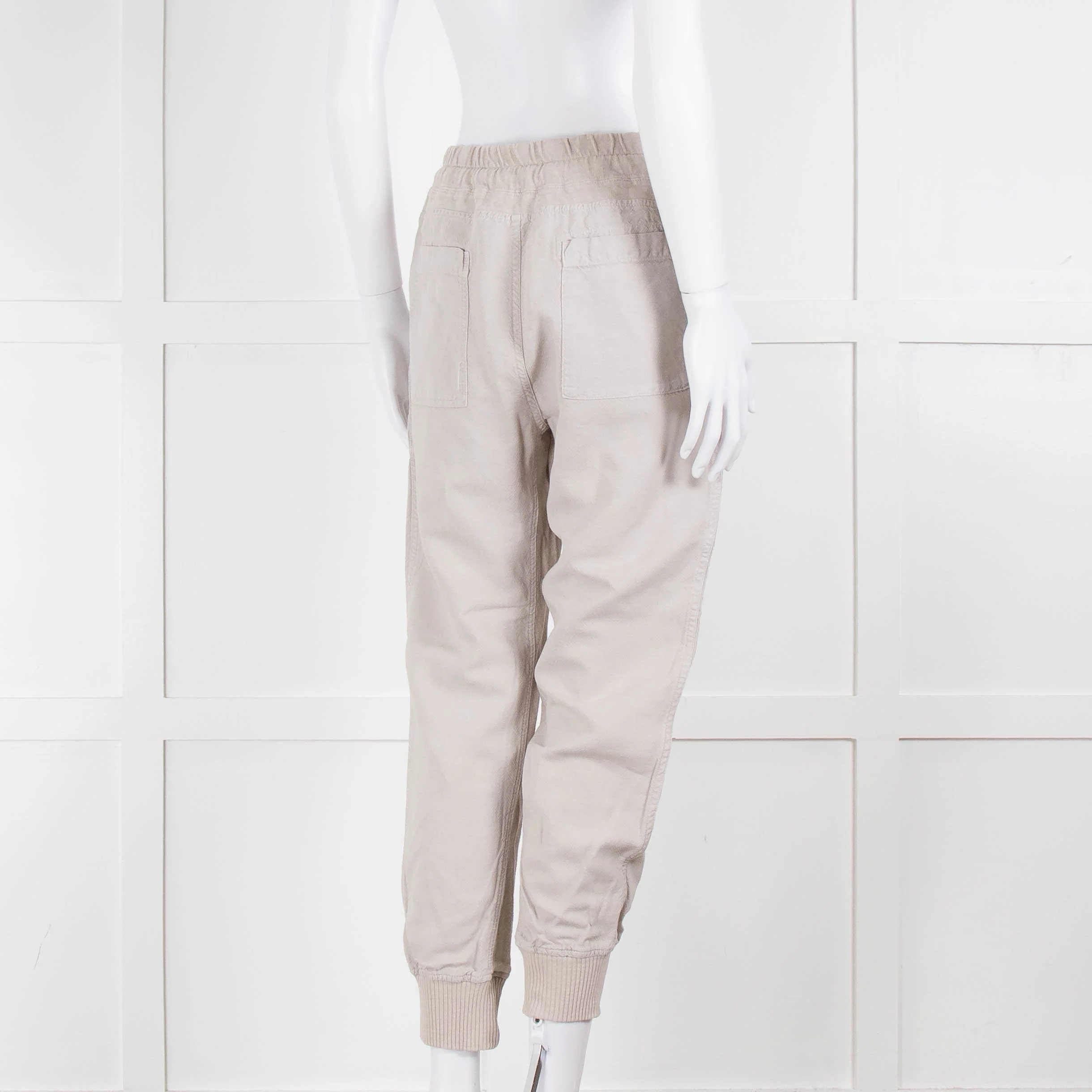 James Perse Grey Joggers - Image 4
