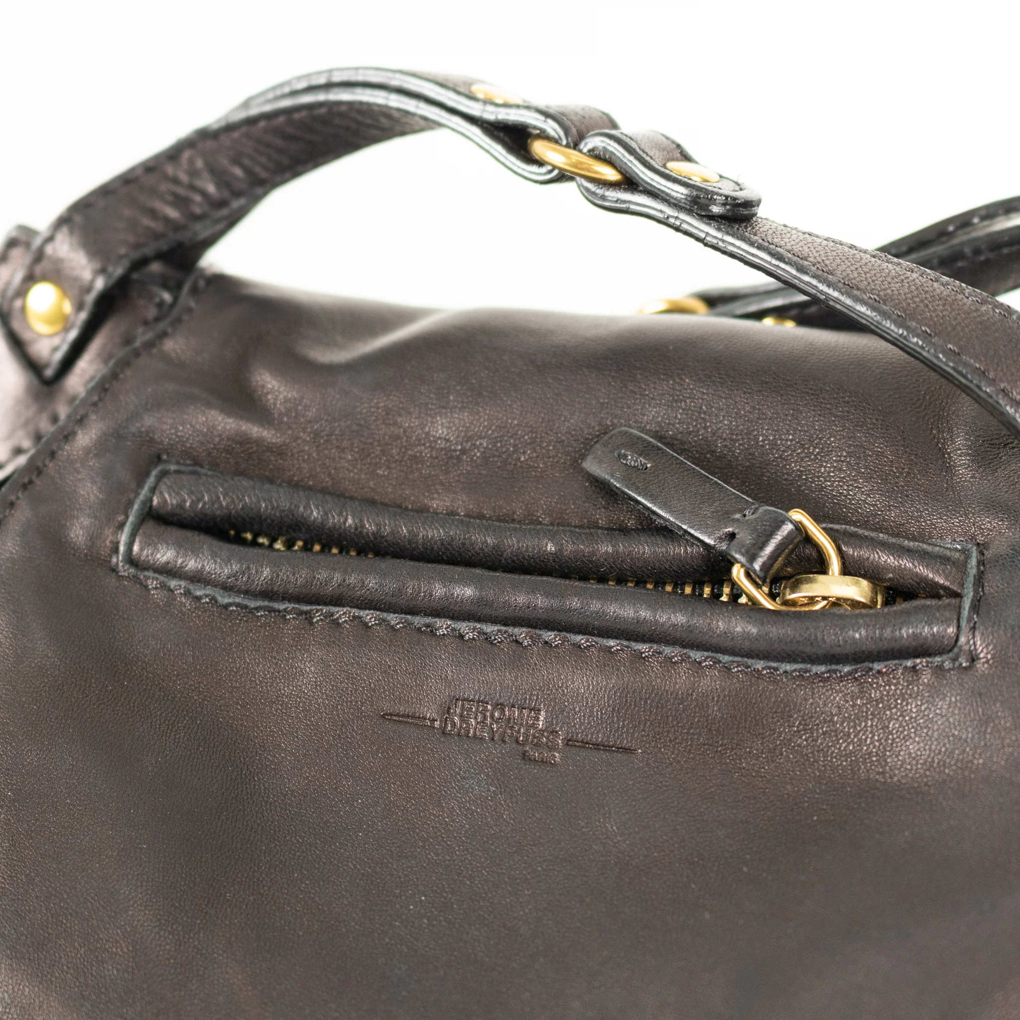 Jerome Dreyfus Twee Mini Black Cross Body Bag - Image 7