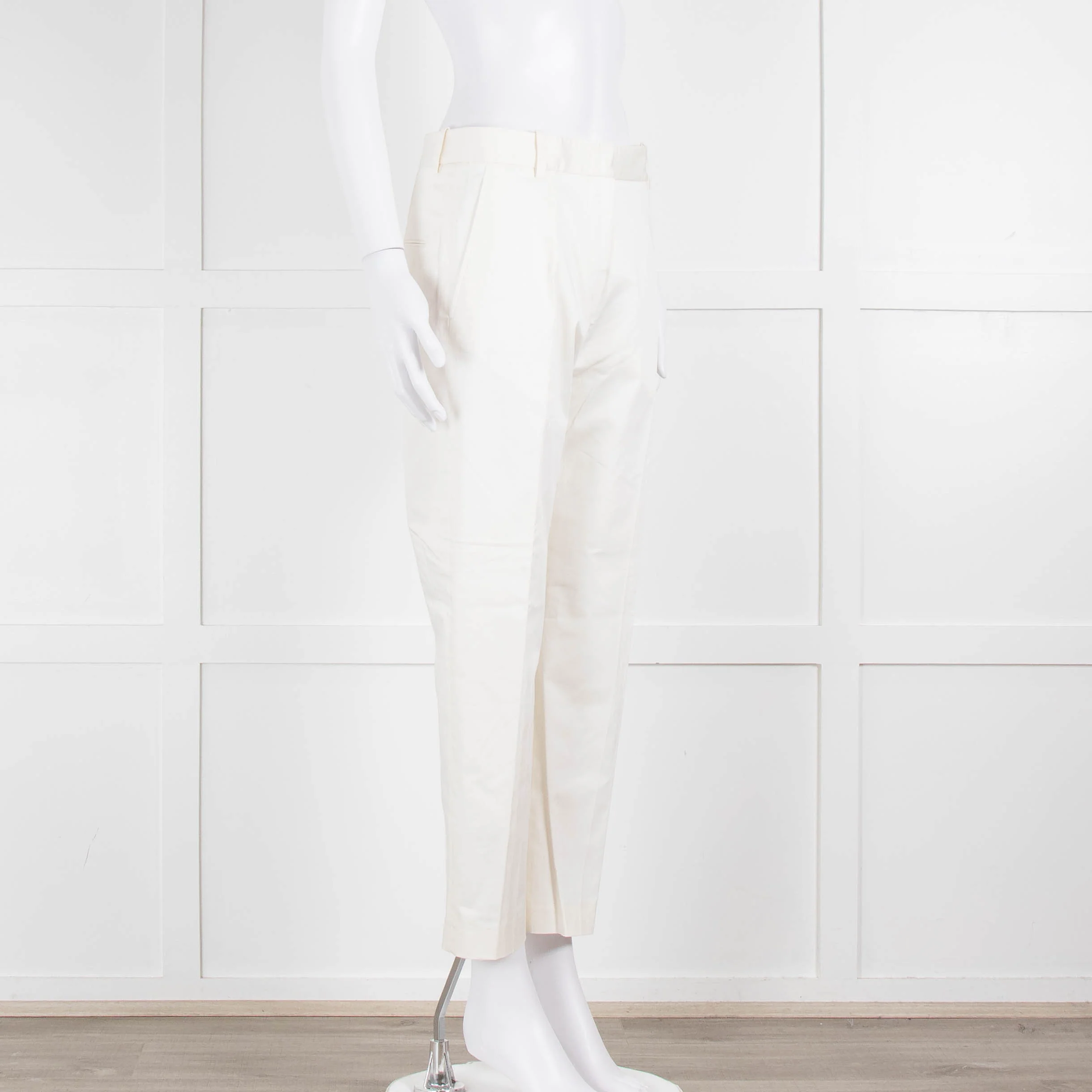 JIL SANDER White Tailored Trousers - Image 2