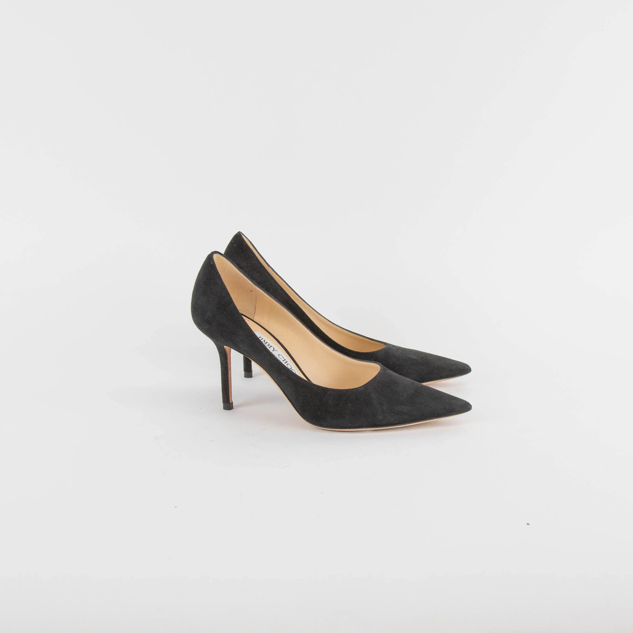 Jimmy Choo Black Suede Love 85mm Shoe - Image 6