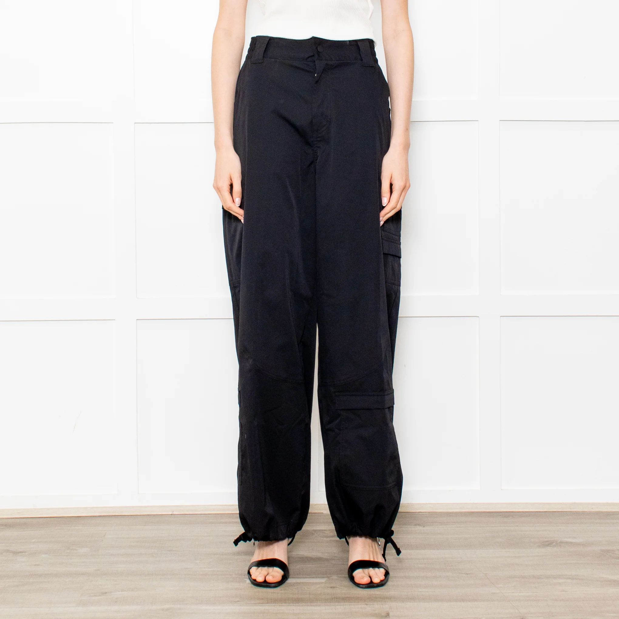 Jordan Sport Black Nylon Joggers - Image 2