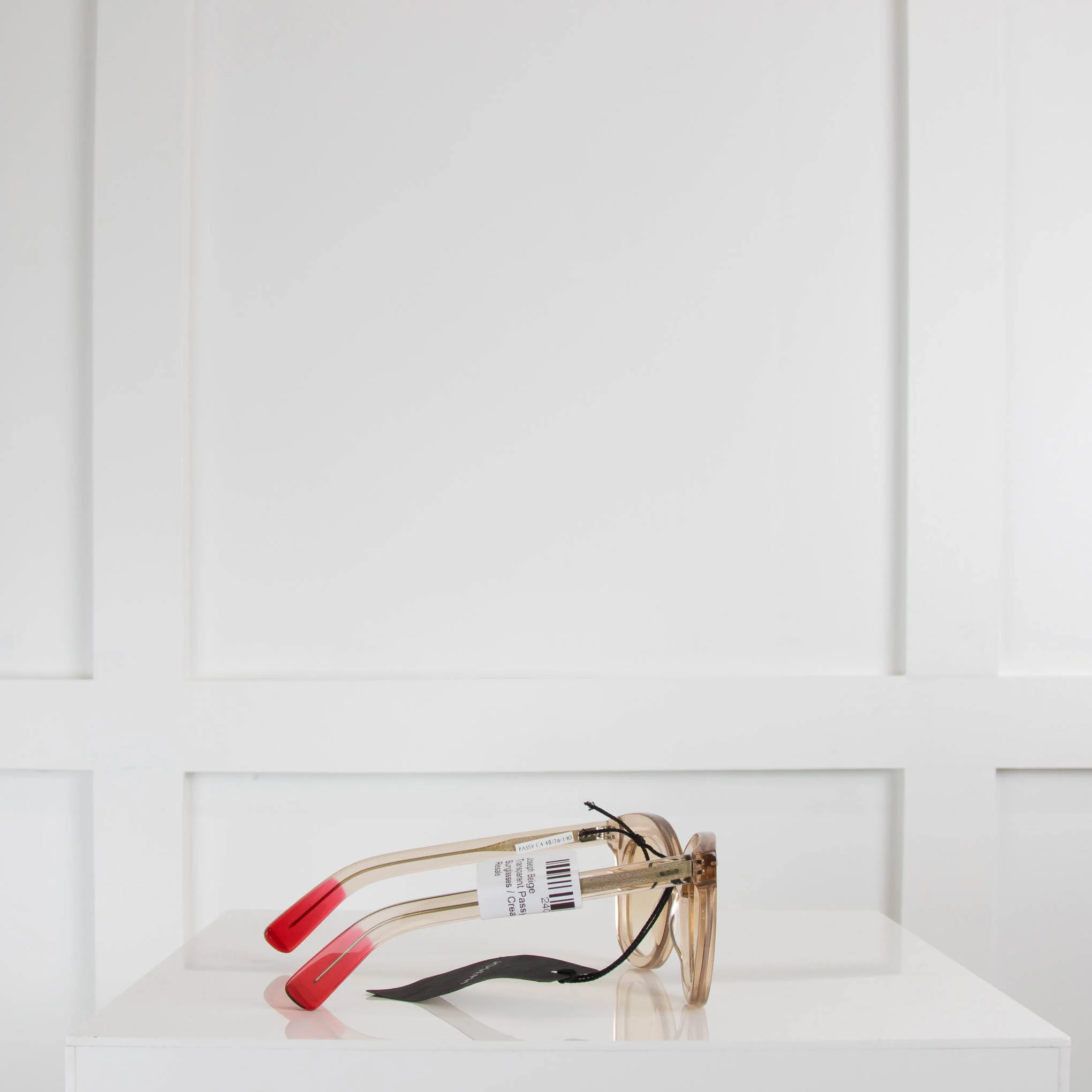 Joseph Beige Transparent Passy Sunglasses - Image 2