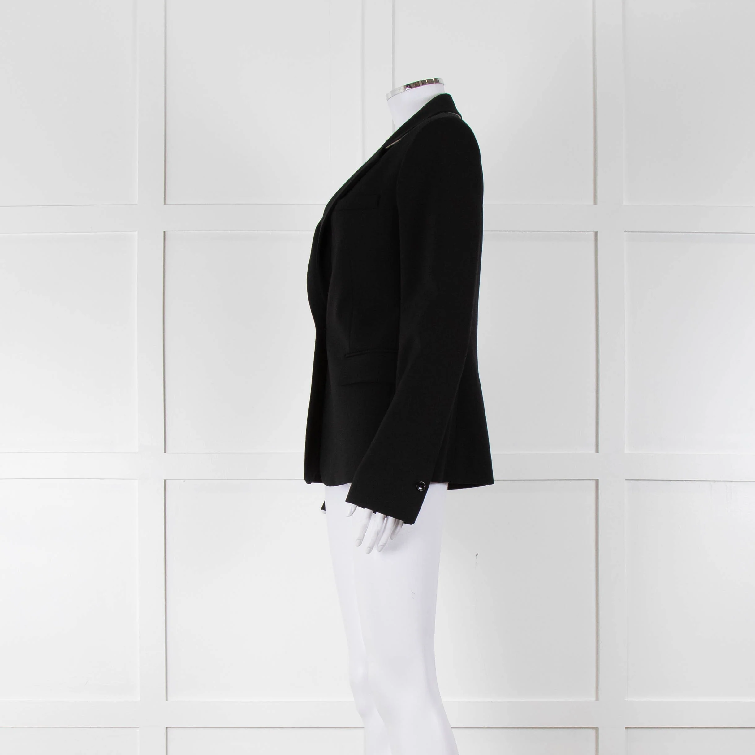 Joseph Black Blazer Wool Jacket - Image 7