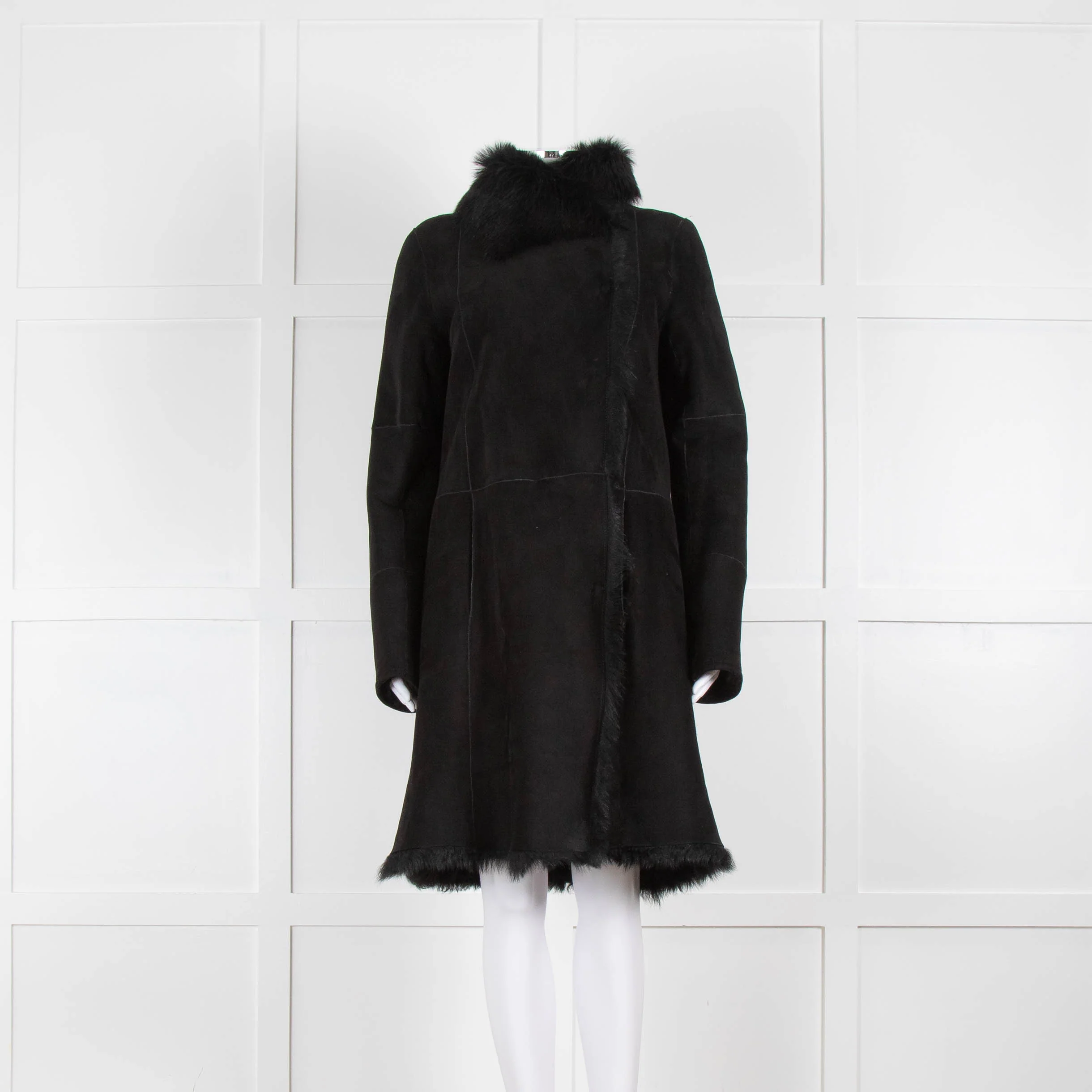 Joseph Black Classic  Shearling Coat