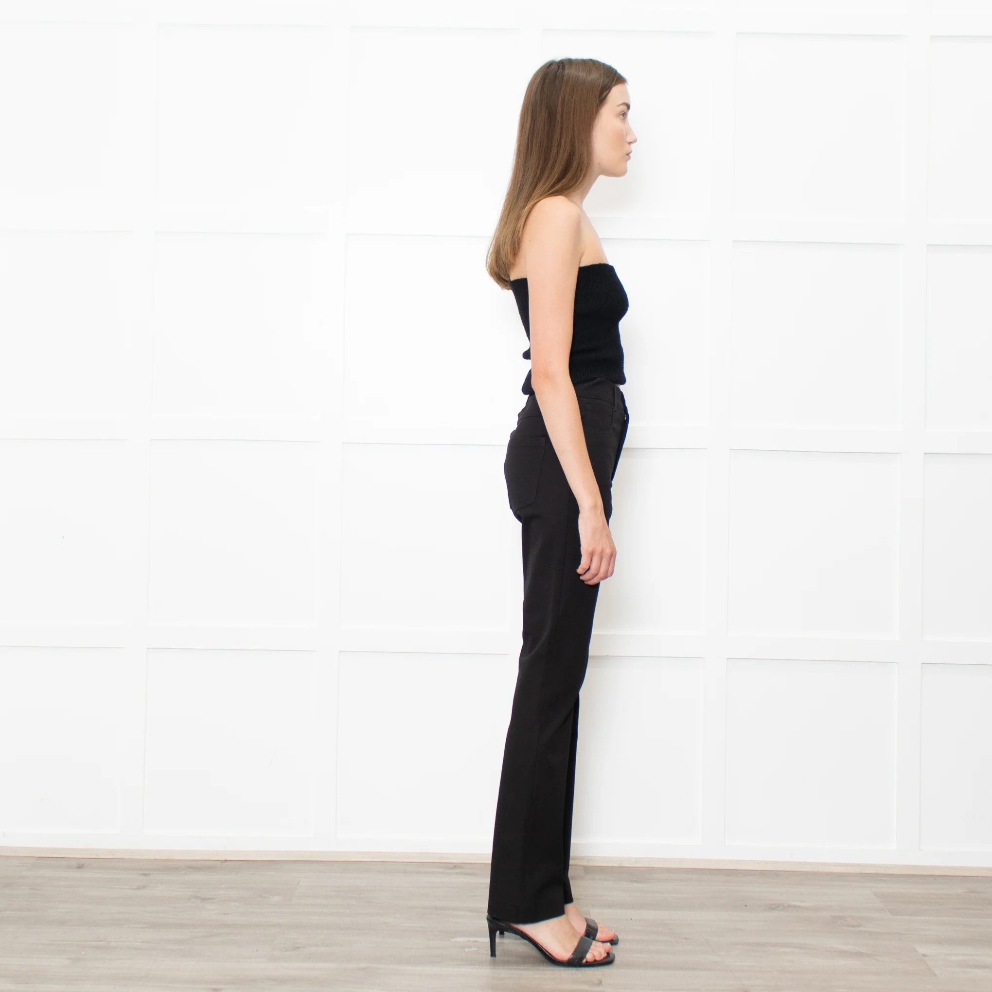Joseph Black Cotton Blend Stretchy Jeans - Image 6