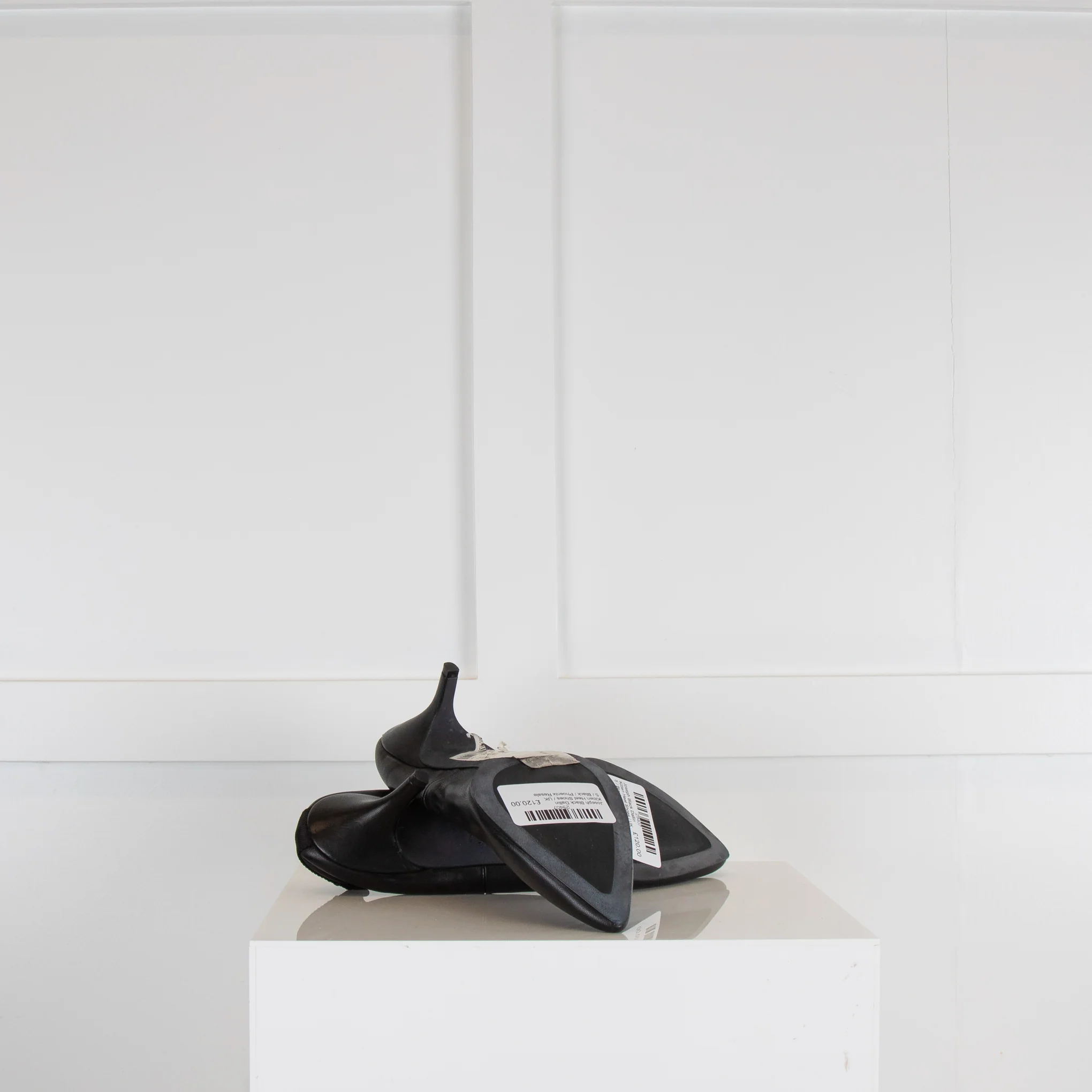 Joseph Black Dallin Kitten Heel Shoes - Image 5