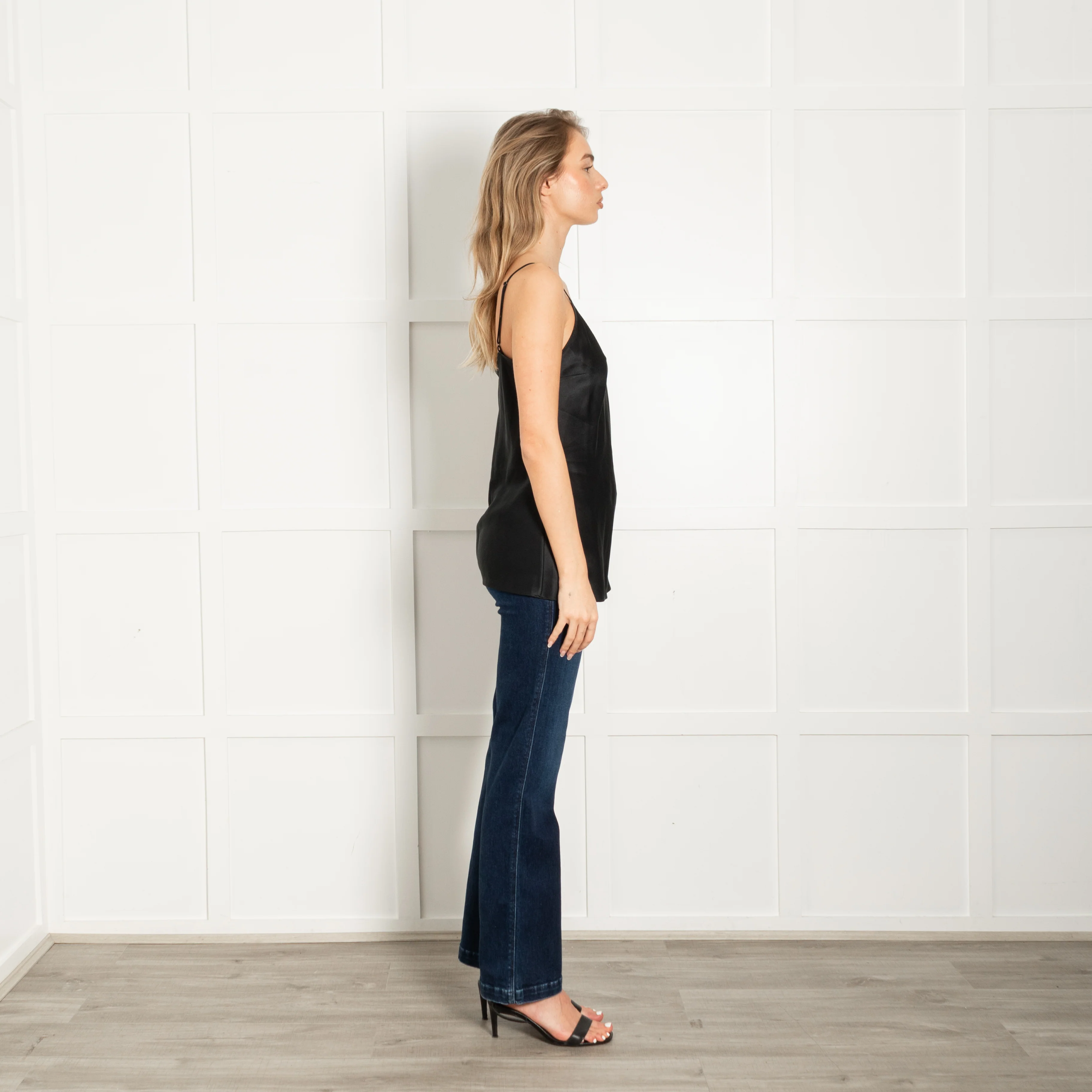 Joseph Black Silk Satin Camisole - Image 6