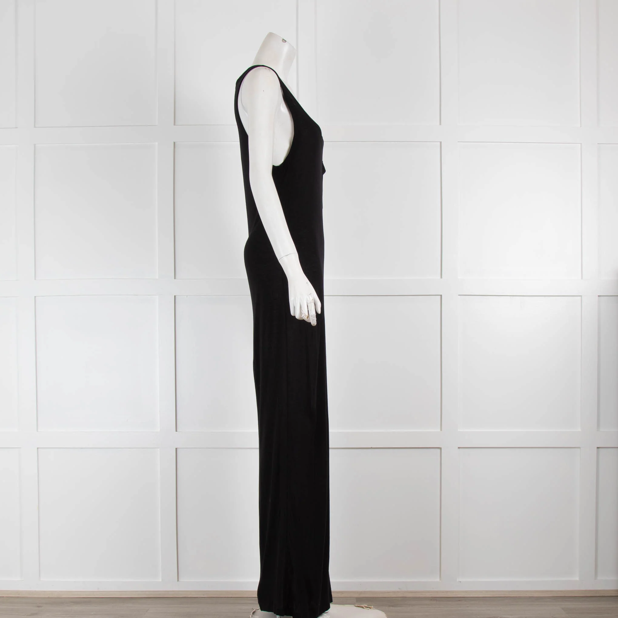 Joseph Black Sleeveless Maxi Dress - Image 2