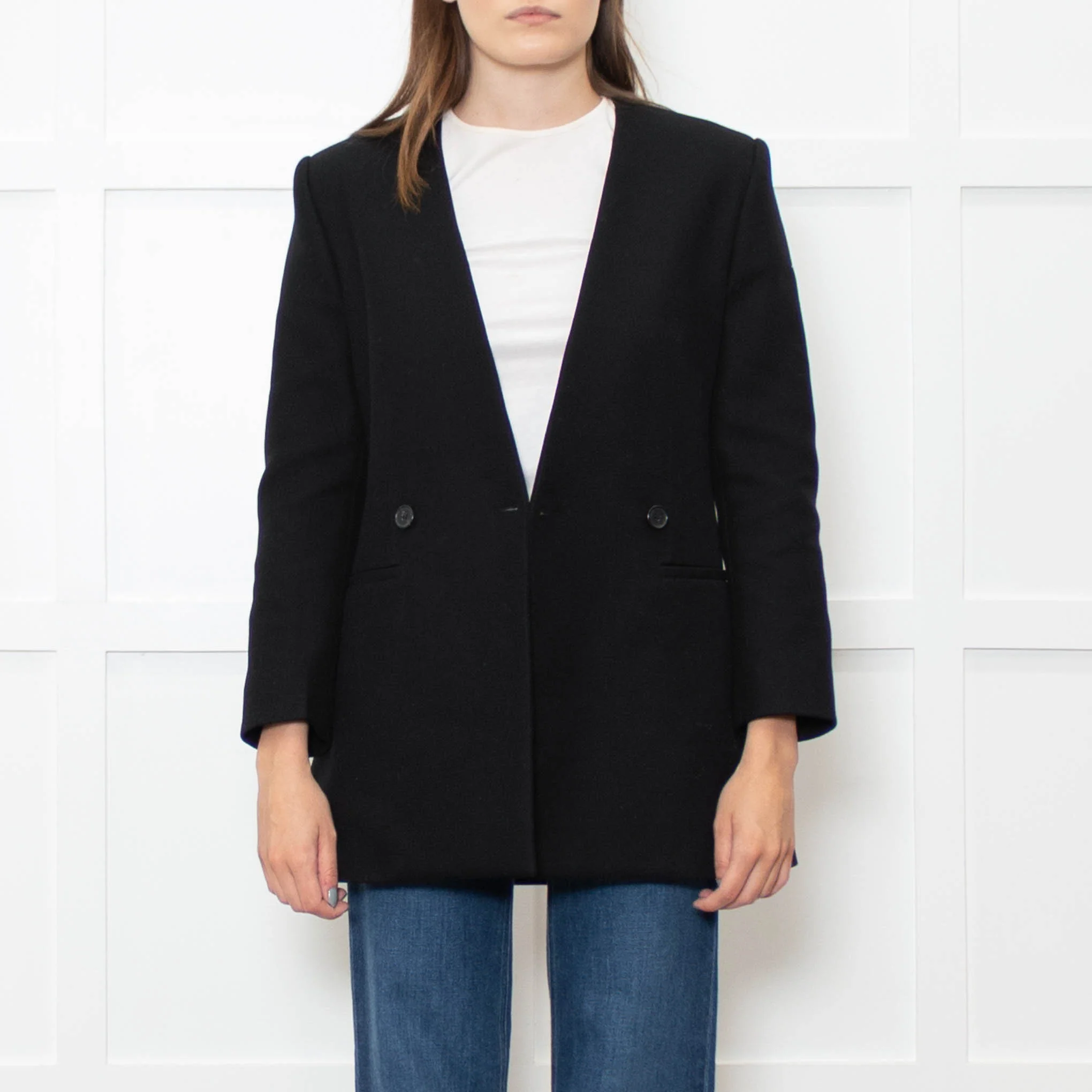 Joseph Black Tailored Blazer Jacket - Image 2