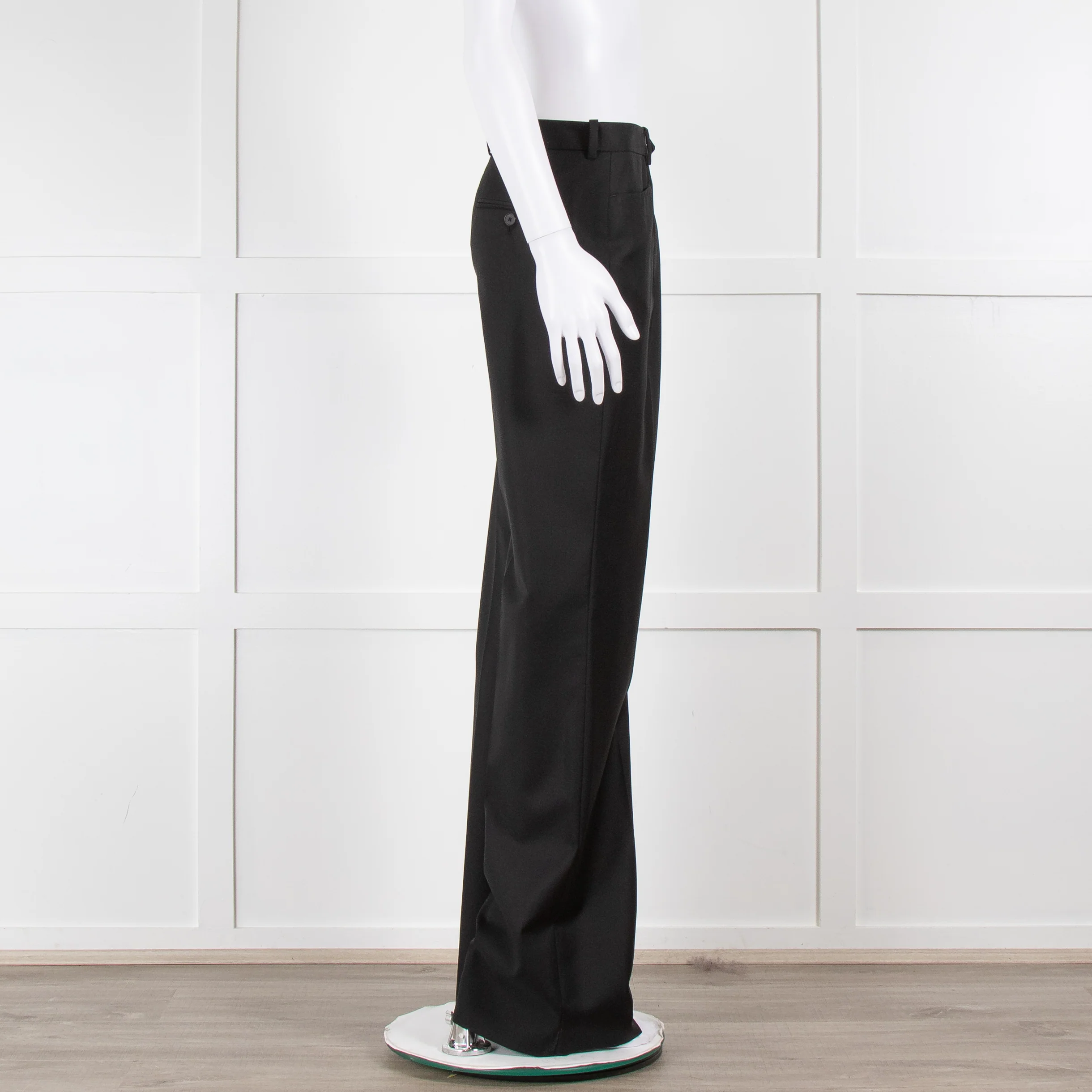 Joseph Black Tailored Straight Leg Trousers - Image 3