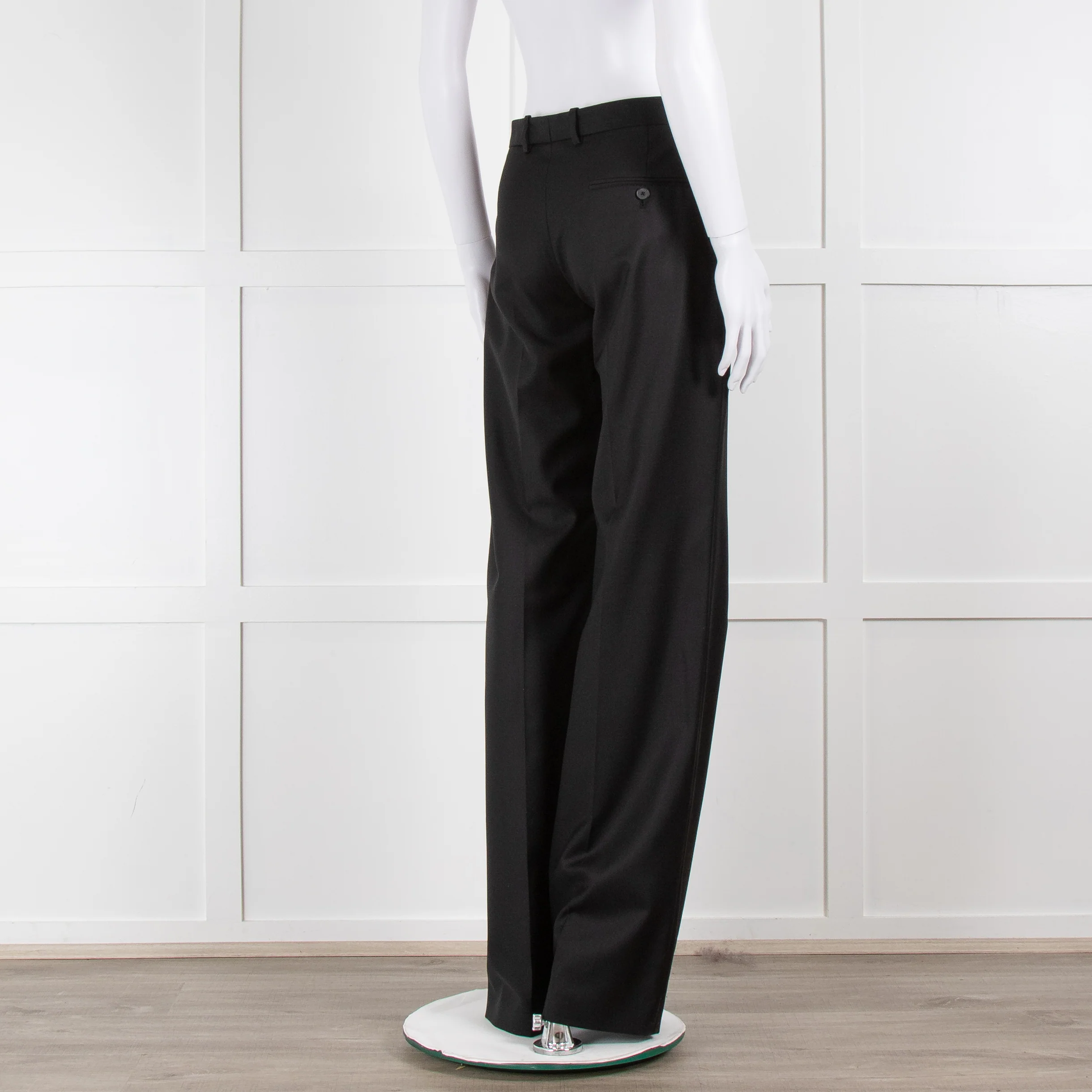 Joseph Black Tailored Straight Leg Trousers - Image 4