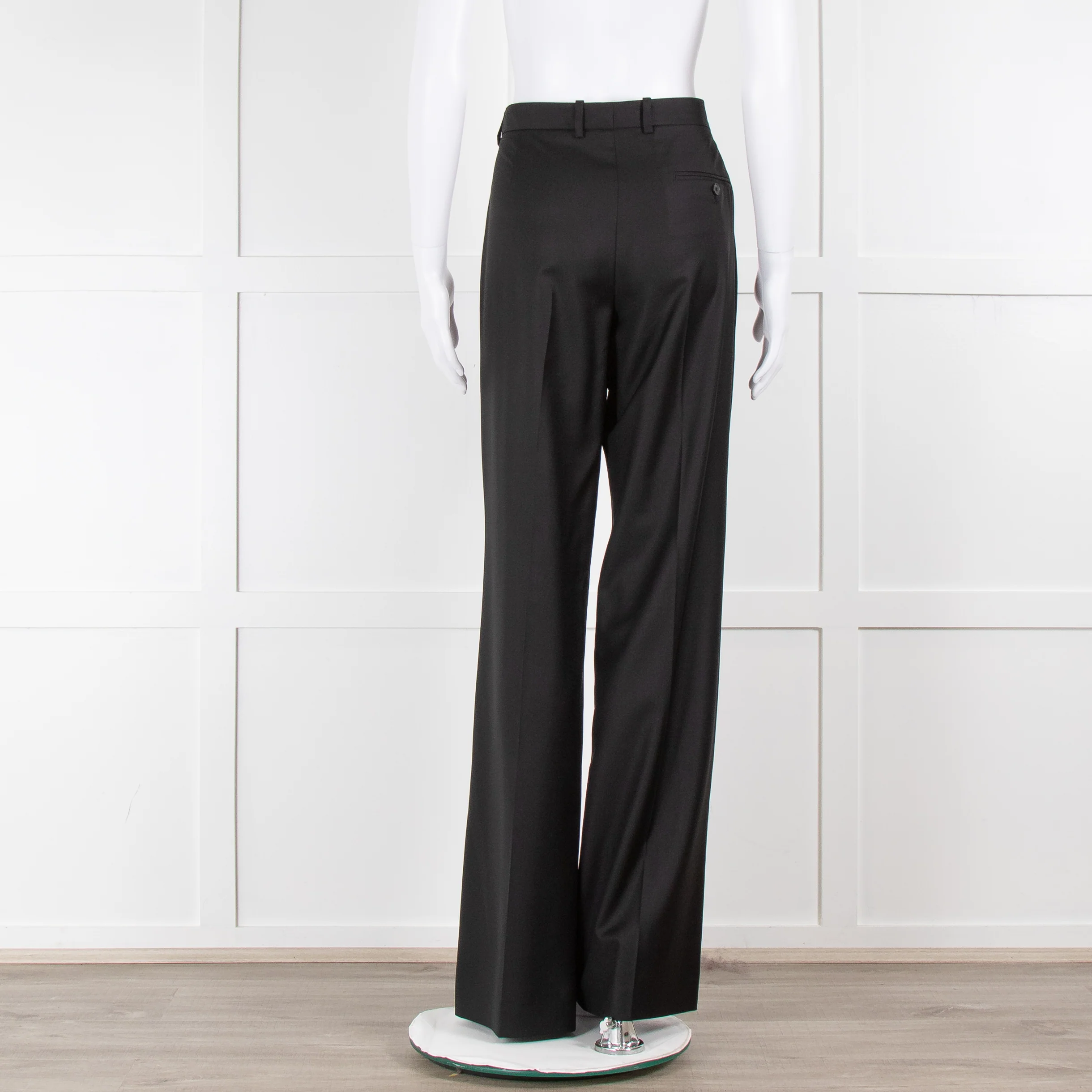 Joseph Black Tailored Straight Leg Trousers - Image 5