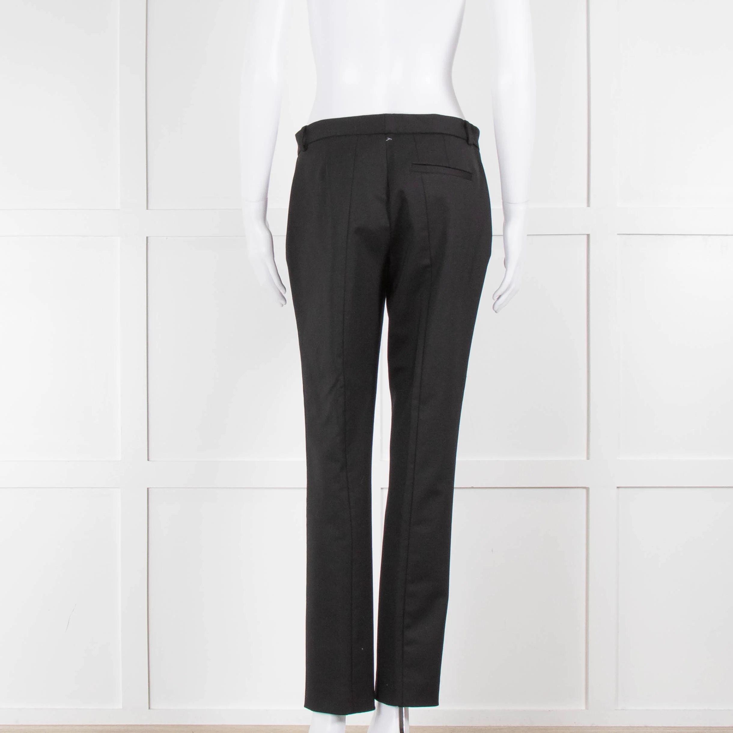 Joseph Black Wool Mix Trousers - Image 3
