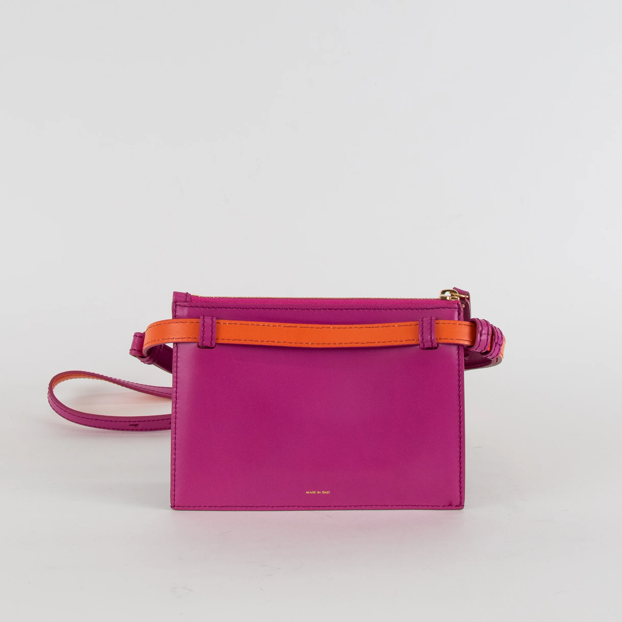 Joseph Pink Leather Small Belt Bag - Image 2