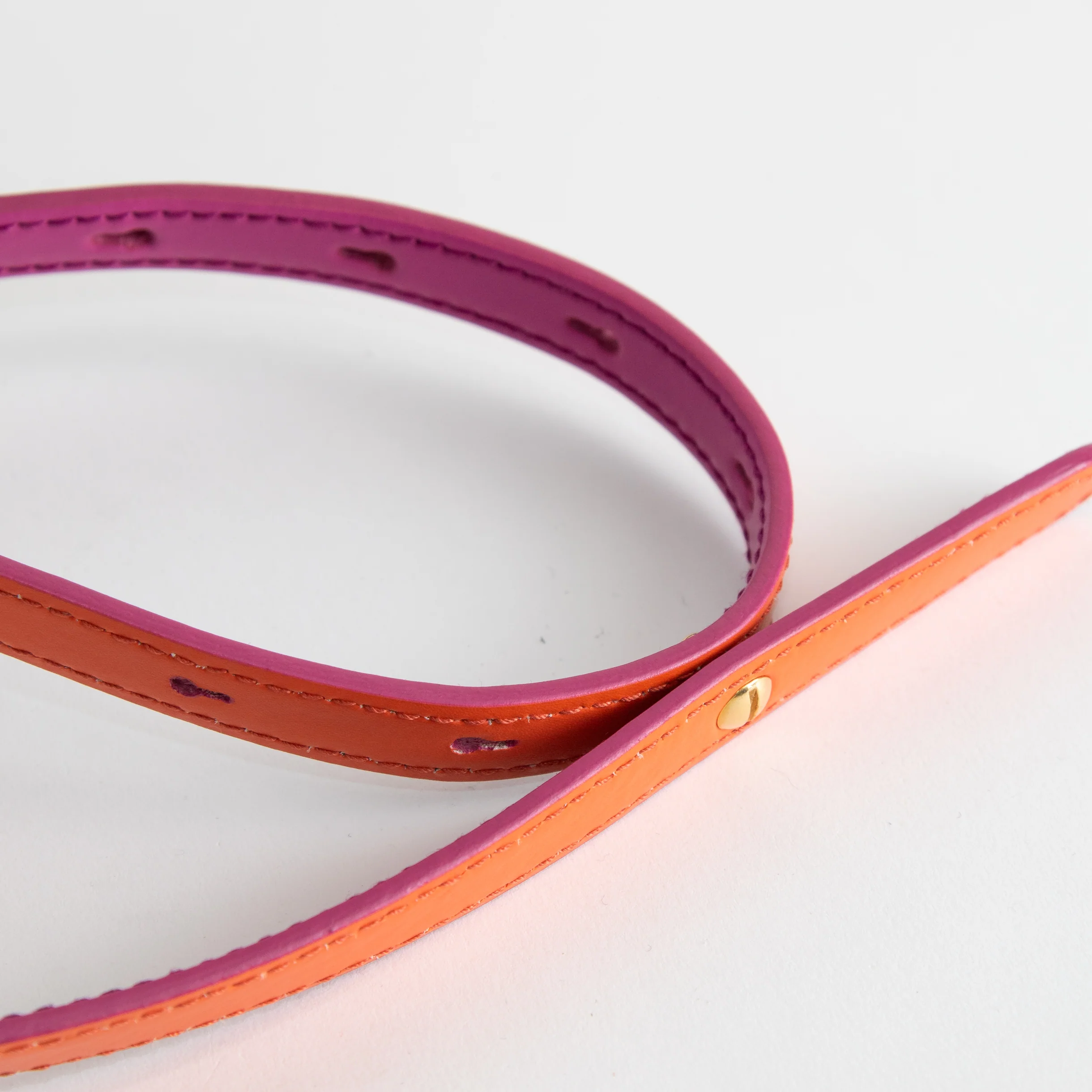 Joseph Pink Leather Small Belt Bag - Image 5